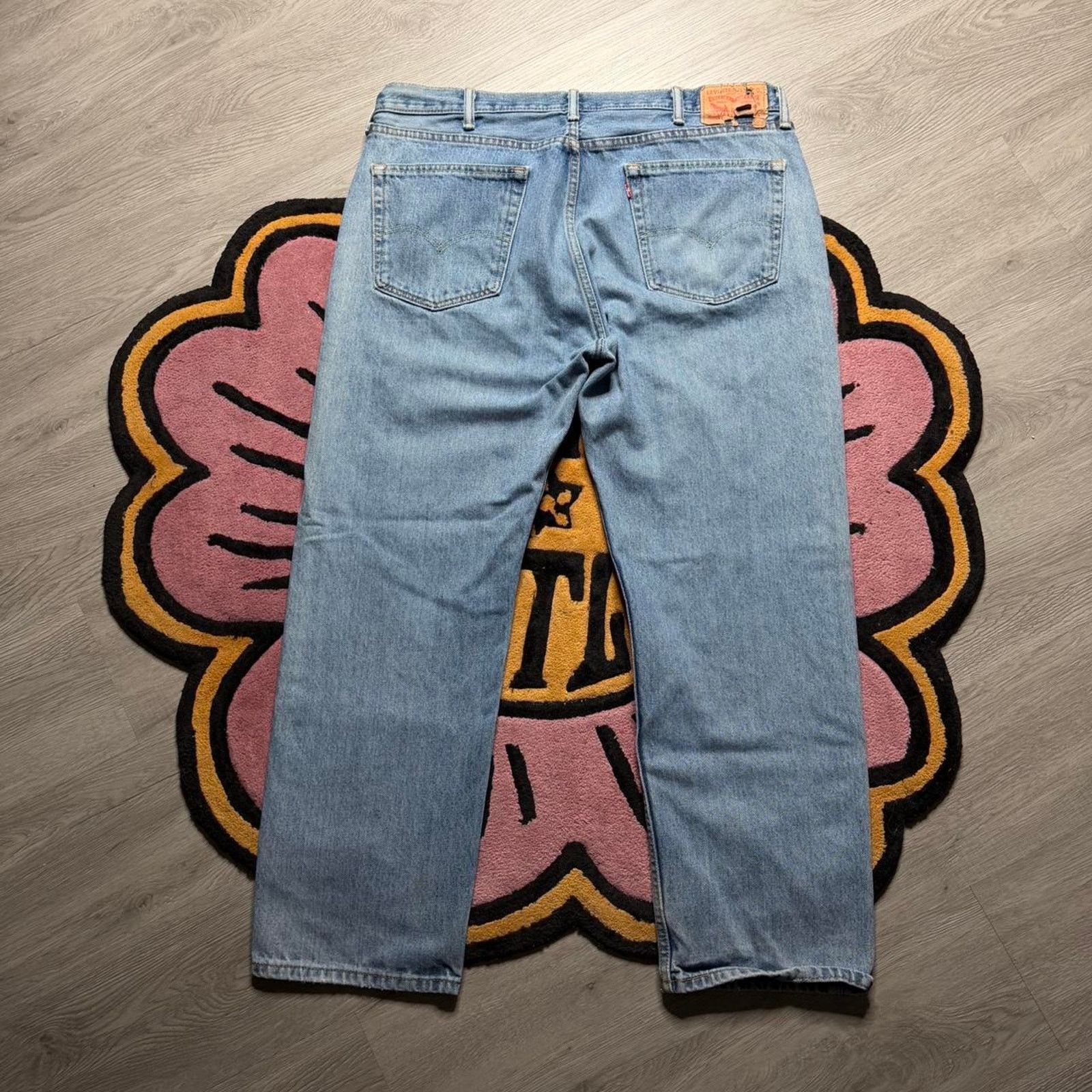 Levi's Levi’s Strauss 505 Regular Fit Distressed Denim Jeans 40x30 Size US 40 / EU 56 - 7 Thumbnail