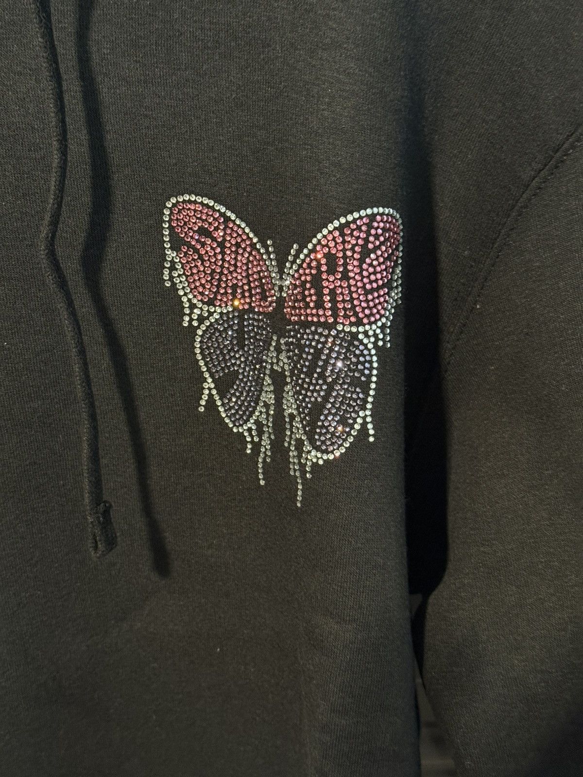 Other Sad Boyz the Sad Girlz Crystal Butterfly hoodie Size S / US 4 / IT 40 - 2 Thumbnail