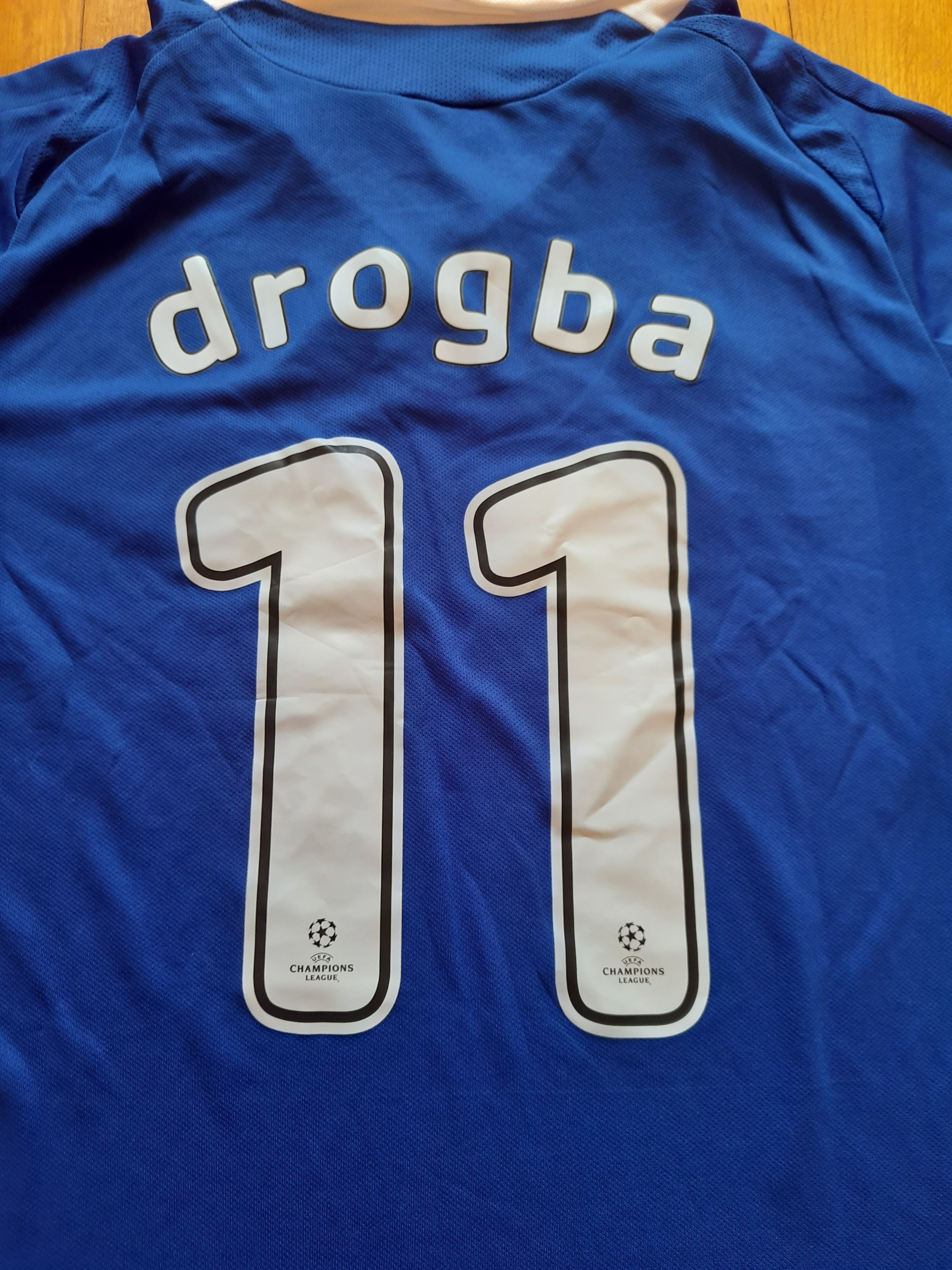 Other F C Chelsea Drogba 2008 Final Soccer Football Tee Size US M / EU 48-50 / 2 - 3 Thumbnail