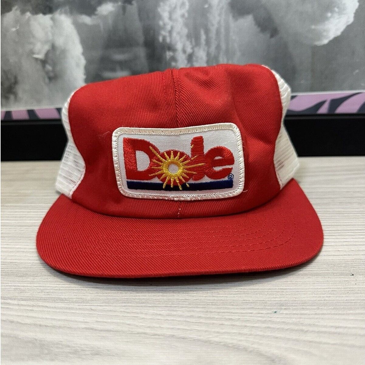 Donut Embroidered Corduroy Dad Hat, Handmade Corduroy Baseball Cap