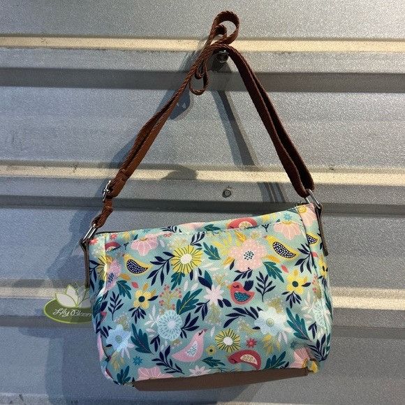 Other Lily Bloom Floral Crossbody Bag with Brown Strap Size ONE SIZE - 4 Thumbnail