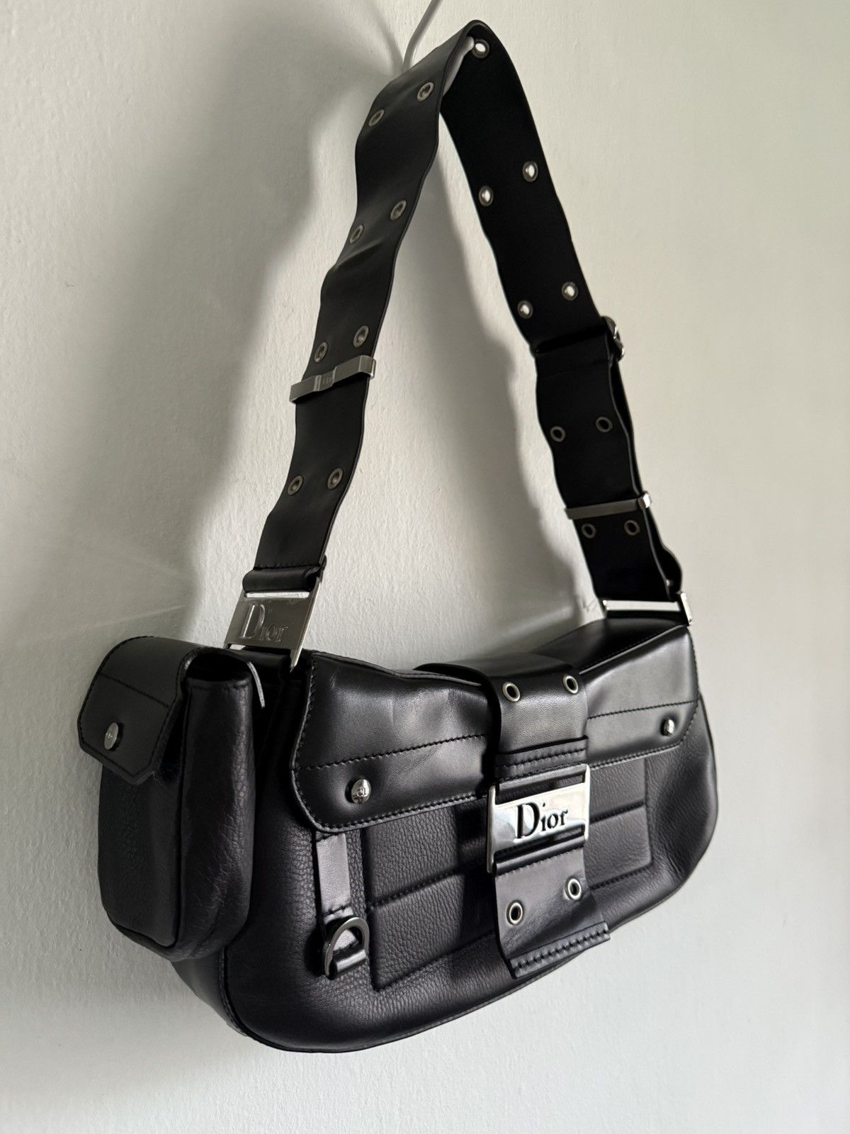 Dior 2002 John Galliano era Dior Street Chic Columbus bag Size ONE SIZE - 7 Thumbnail