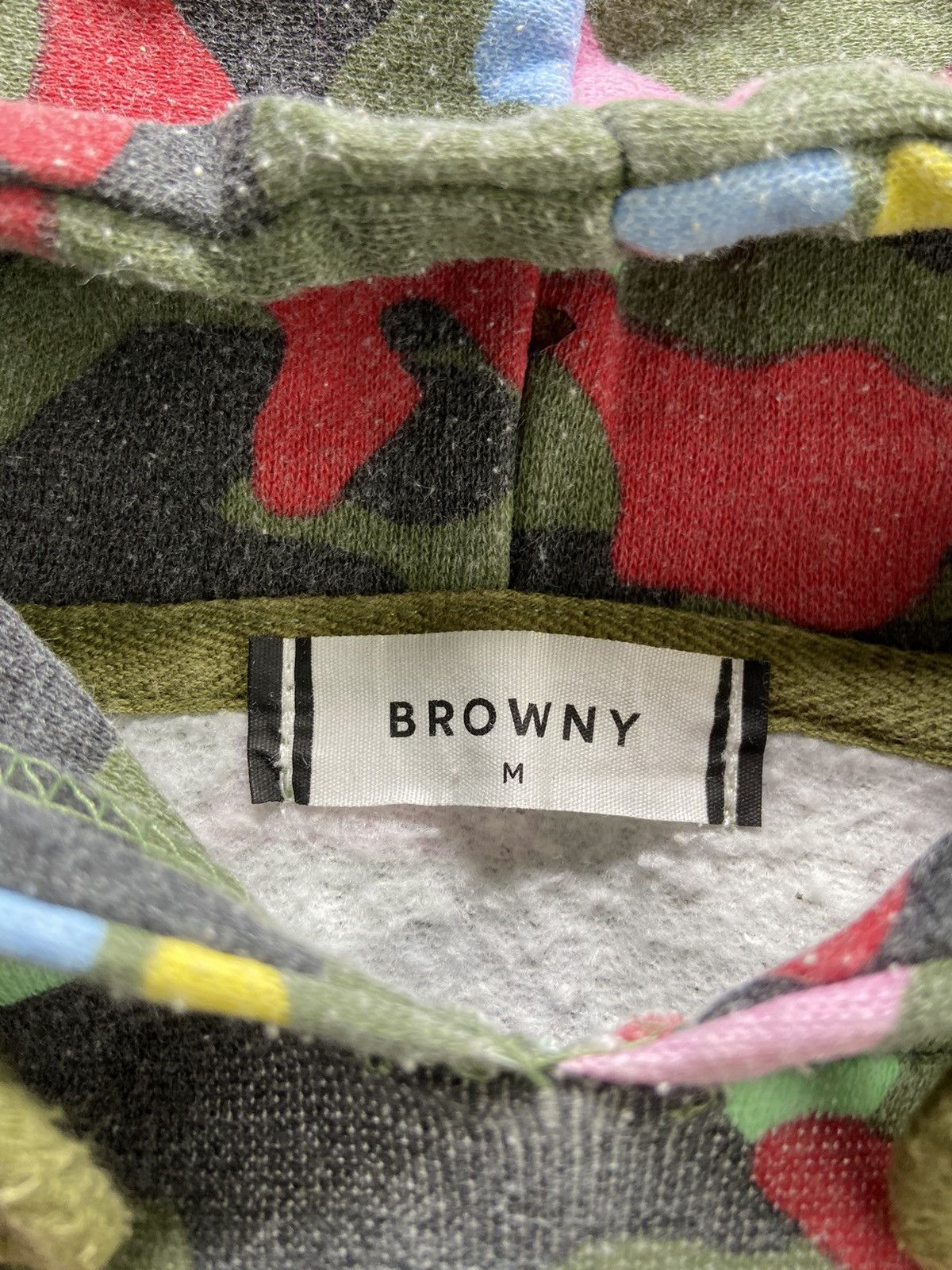 Japanese Brand TARGET 86 BROWNY ARMY HOODIE Size US M / EU 48-50 / 2 - 11 Thumbnail