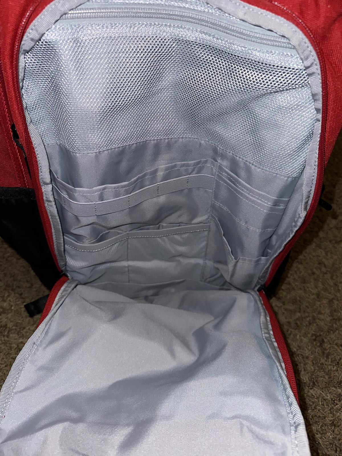 Designer Jordan Jam Air Patrol Red 29L Backpack Sample Size ONE SIZE - 6 Thumbnail