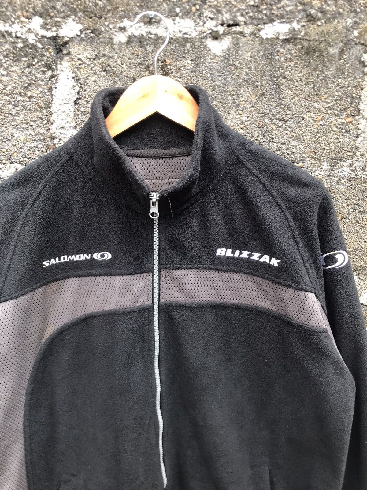 Salomon ⚡️Vintage Salomon Blizzak Bridgestone Fleece Sweater Jacket Size US M / EU 48-50 / 2 - 4 Thumbnail