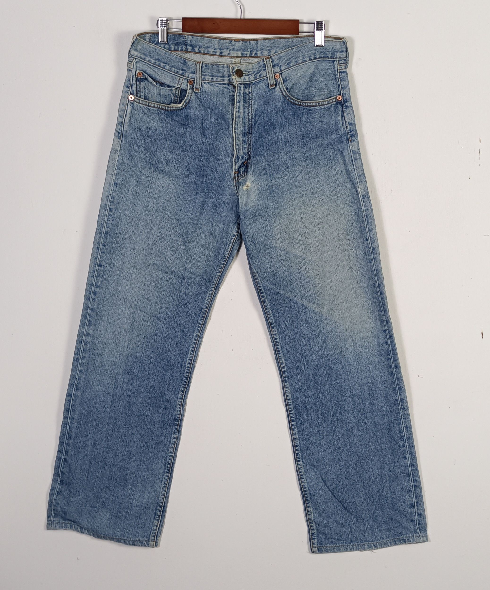 Levi's Vintage💥Levi's 512 ditressed Jeans Size US 38 / EU 54 - 1 Thumbnail