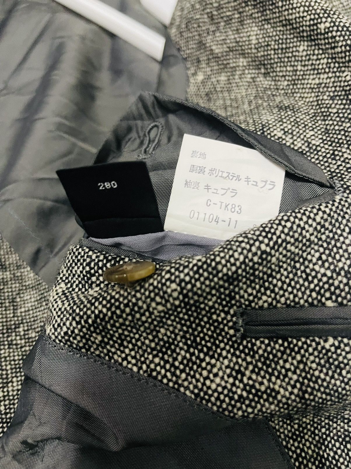 Burberry × Vintage Vintage Burberry Grey Blazer Size US M / EU 48-50 / 2 - 6 Thumbnail