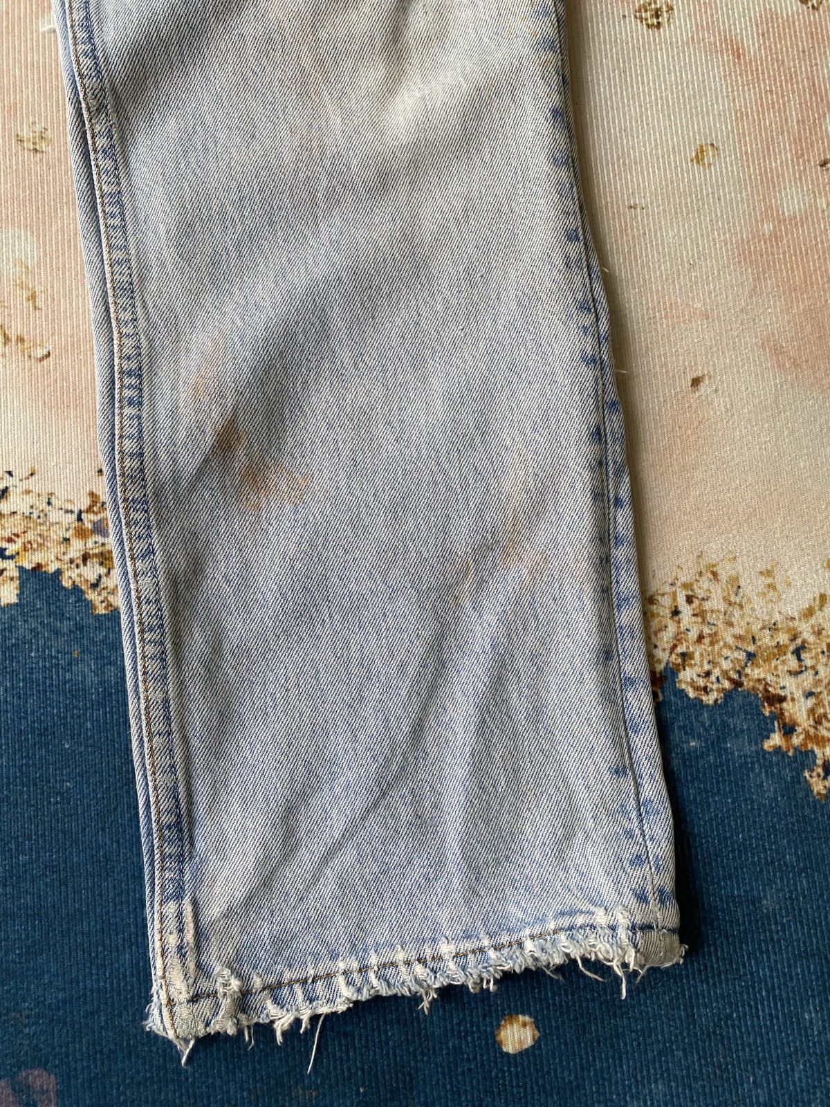 Japanese Brand 1990s - Ericho Hippie Deconstruced Distressed Design Denim Size US 32 / EU 48 - 7 Thumbnail