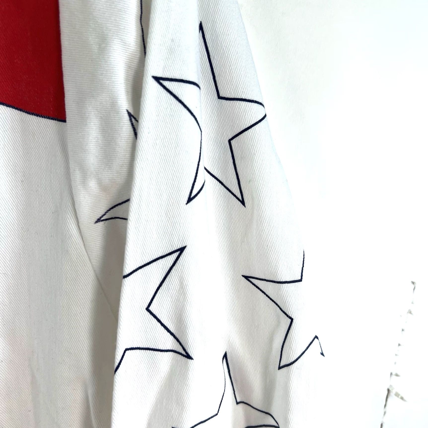 Vintage Vintage Western USA Flag Cotton Button-Up Shirt Mens Size Large White All Seasons Size US L / EU 52-54 / 3 - 2 Thumbnail