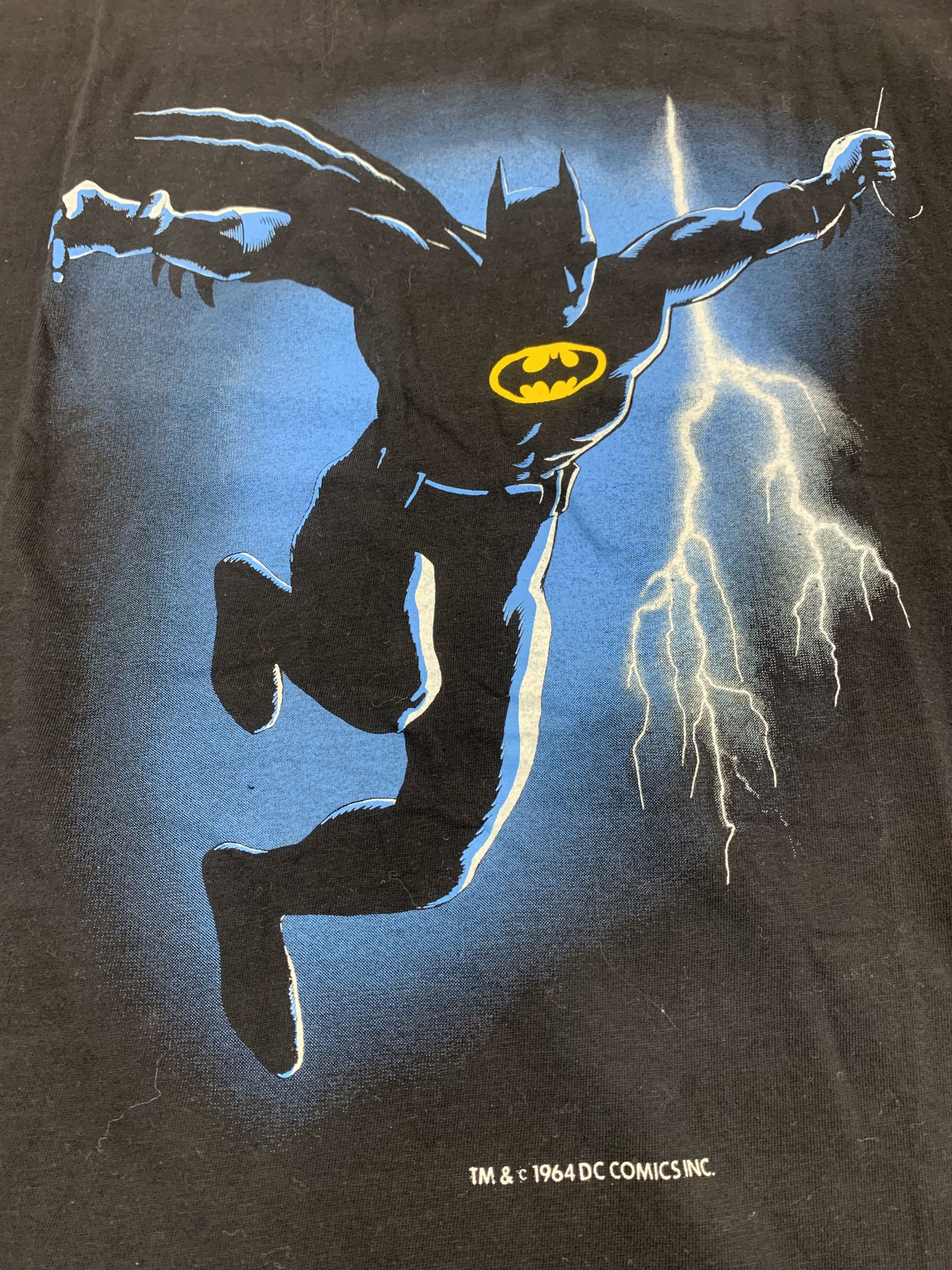 DC Comics × Marvel Comics VTG BATMAN DC COMIC MARVELL SHIRT THE MASK MOVIE Size US L / EU 52-54 / 3 - 4 Thumbnail