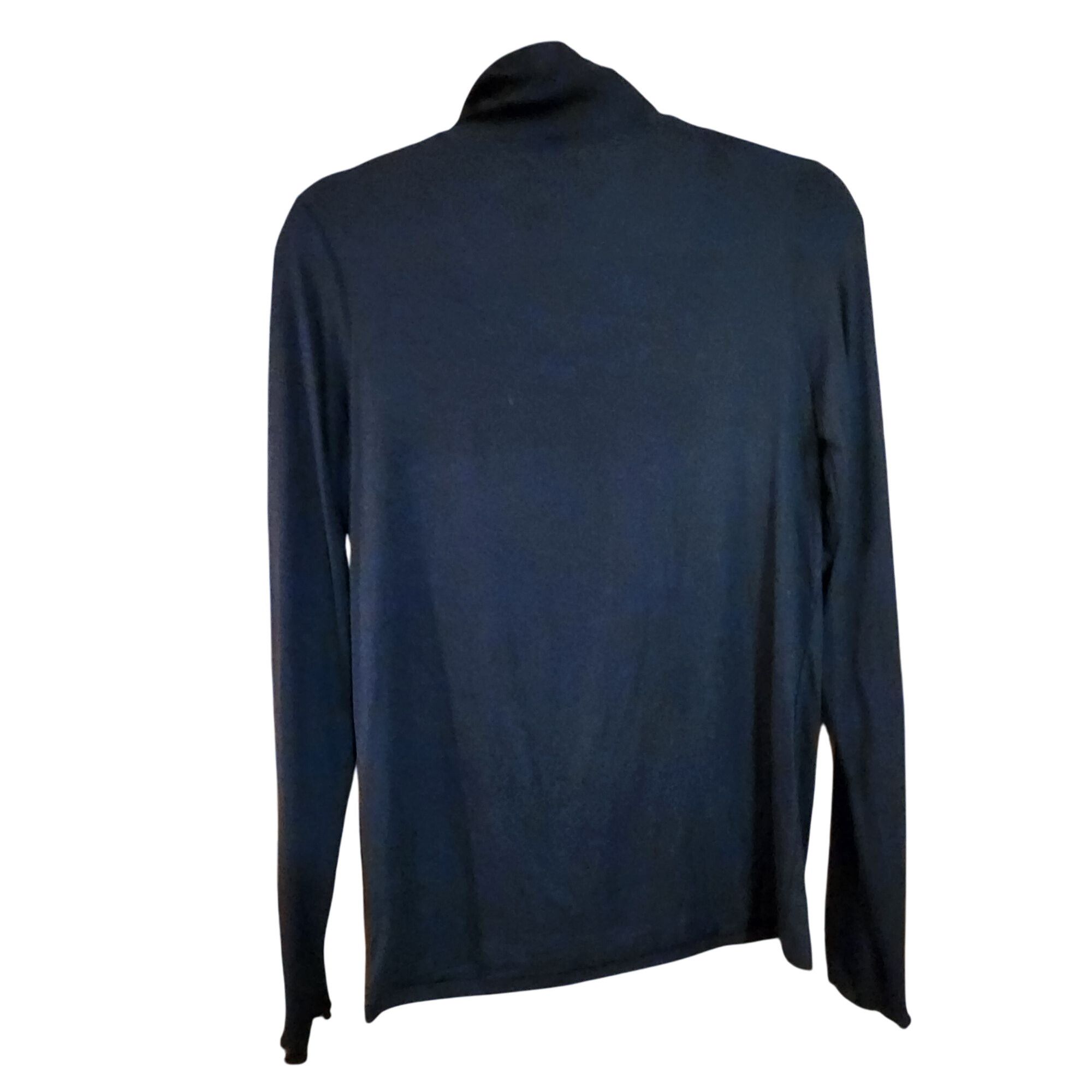 Other Black Long Sleeve Turtleneck Top Lightweight For Women Size M / US 6-8 / IT 42-44 - 2 Thumbnail