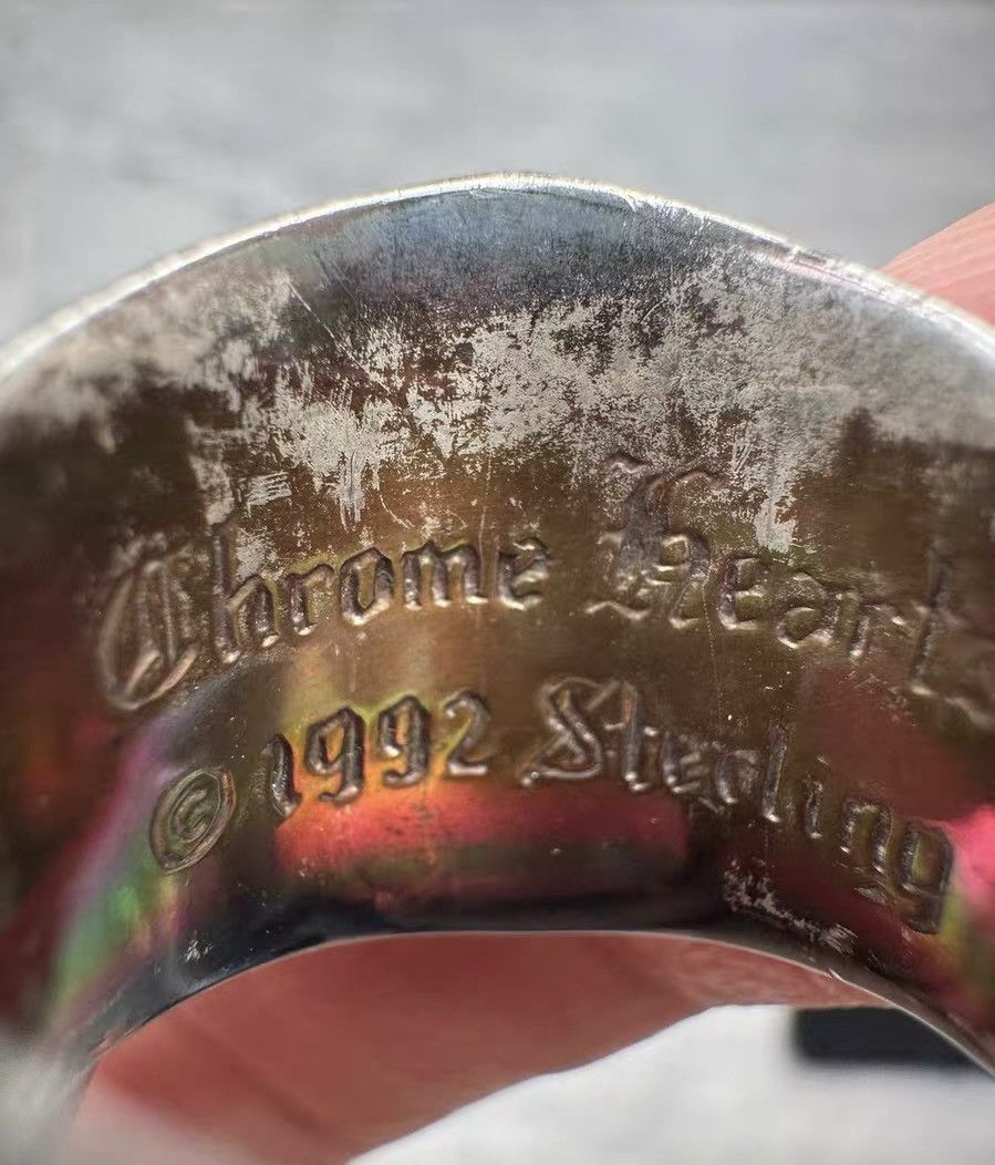 Chrome Hearts Chrome Hearts Keeper Black Silver Ring Size ONE SIZE - 9 Thumbnail