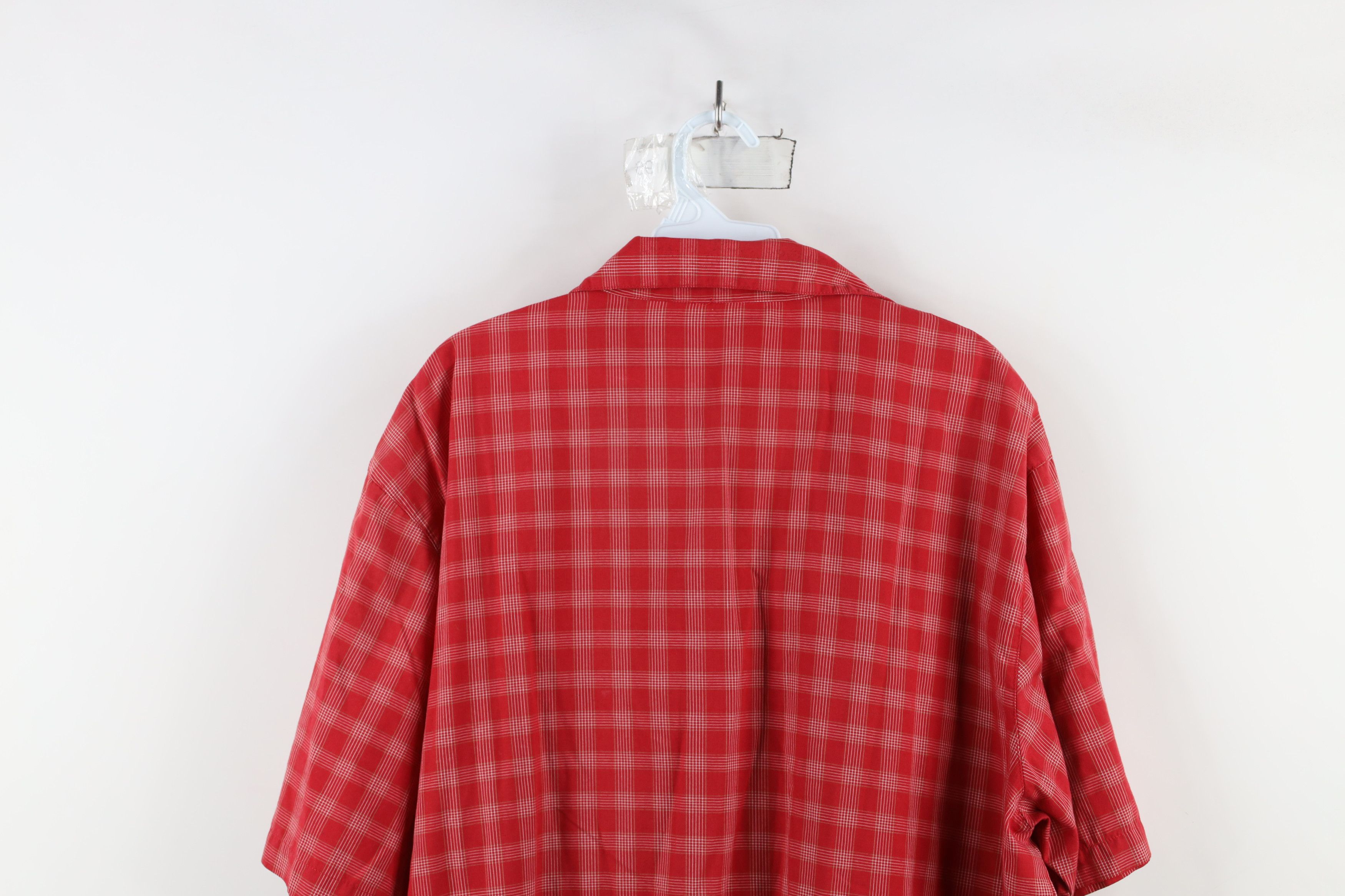 Vintage Vintage 90s Streetwear Short Sleeve Collared Shirt Jacket Size US XXL / EU 58 / 5 - 12 Thumbnail