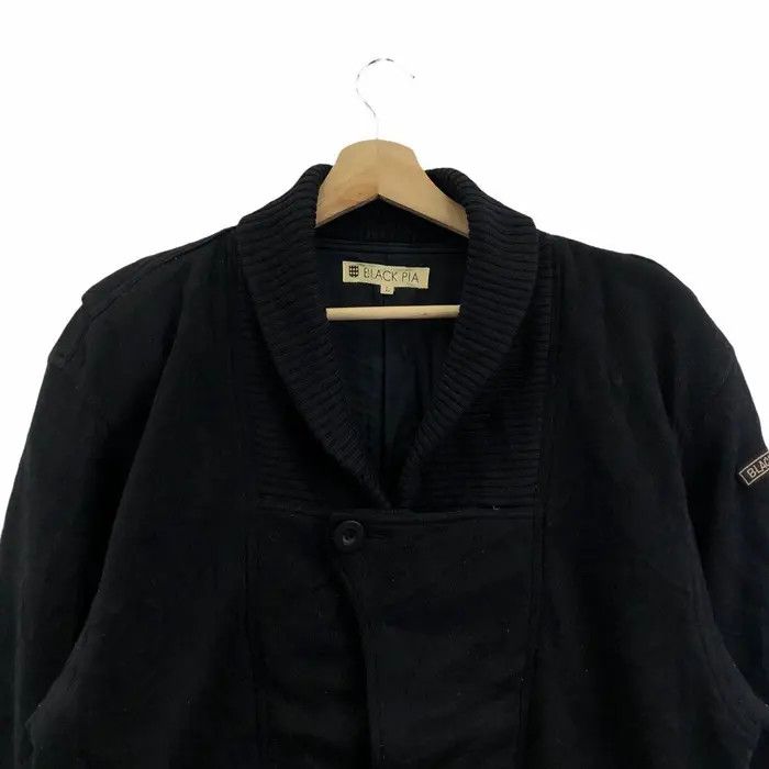 Vintage Vintage BLACK PIA SPORT Motorsport Racing Coat Trench Parka Size US L / EU 52-54 / 3 - 2 Thumbnail