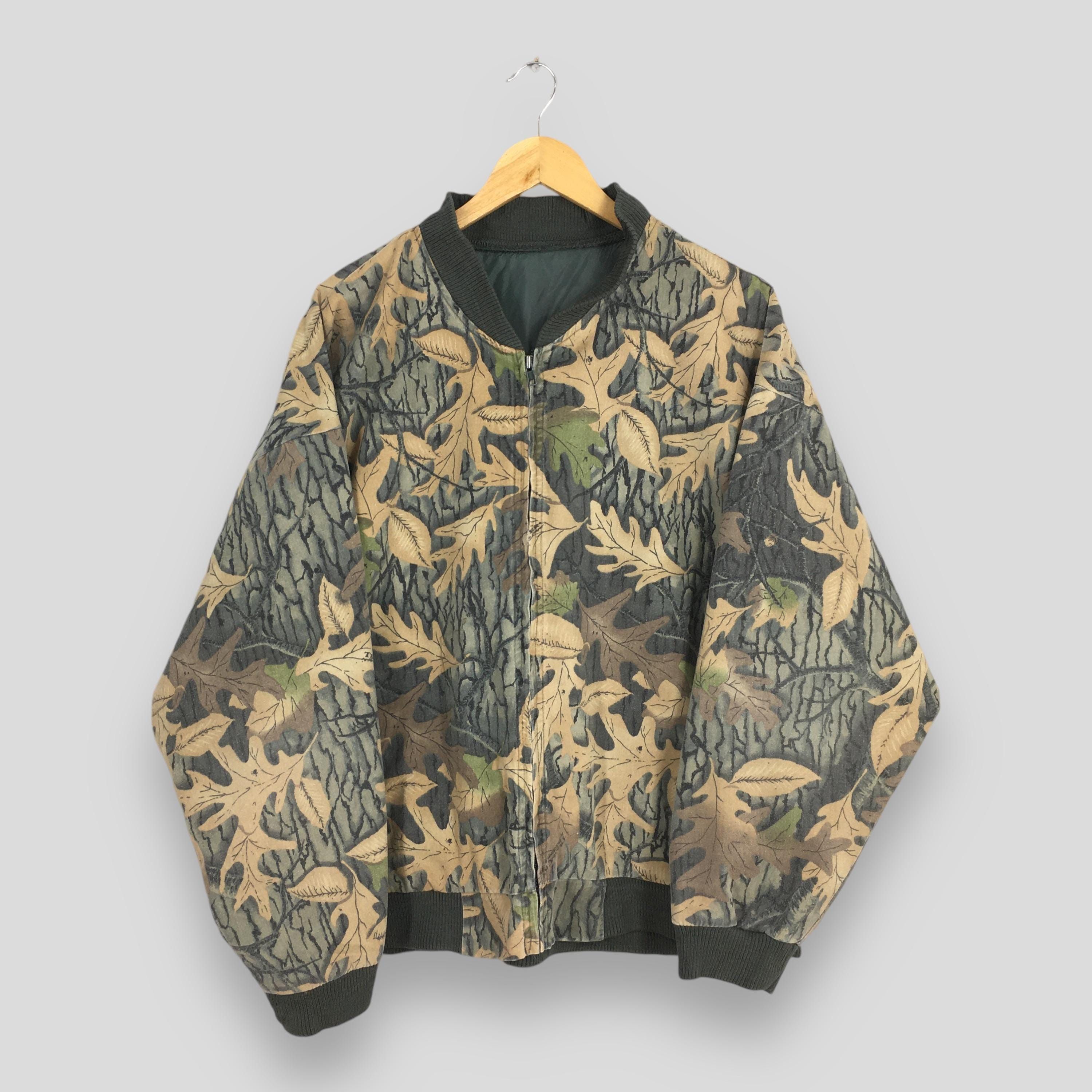 Mossy Oaks Vintage Bushmaster Real Tree Camo Zipper Jacket XLarge Size US XL / EU 56 / 4 - 1 Thumbnail