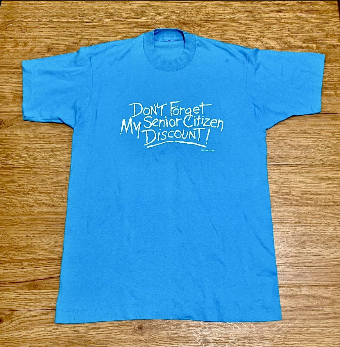 Vintage Vintage 90s Art Funny Wording Tshirt Size US M / EU 48-50 / 2 - 1 Thumbnail