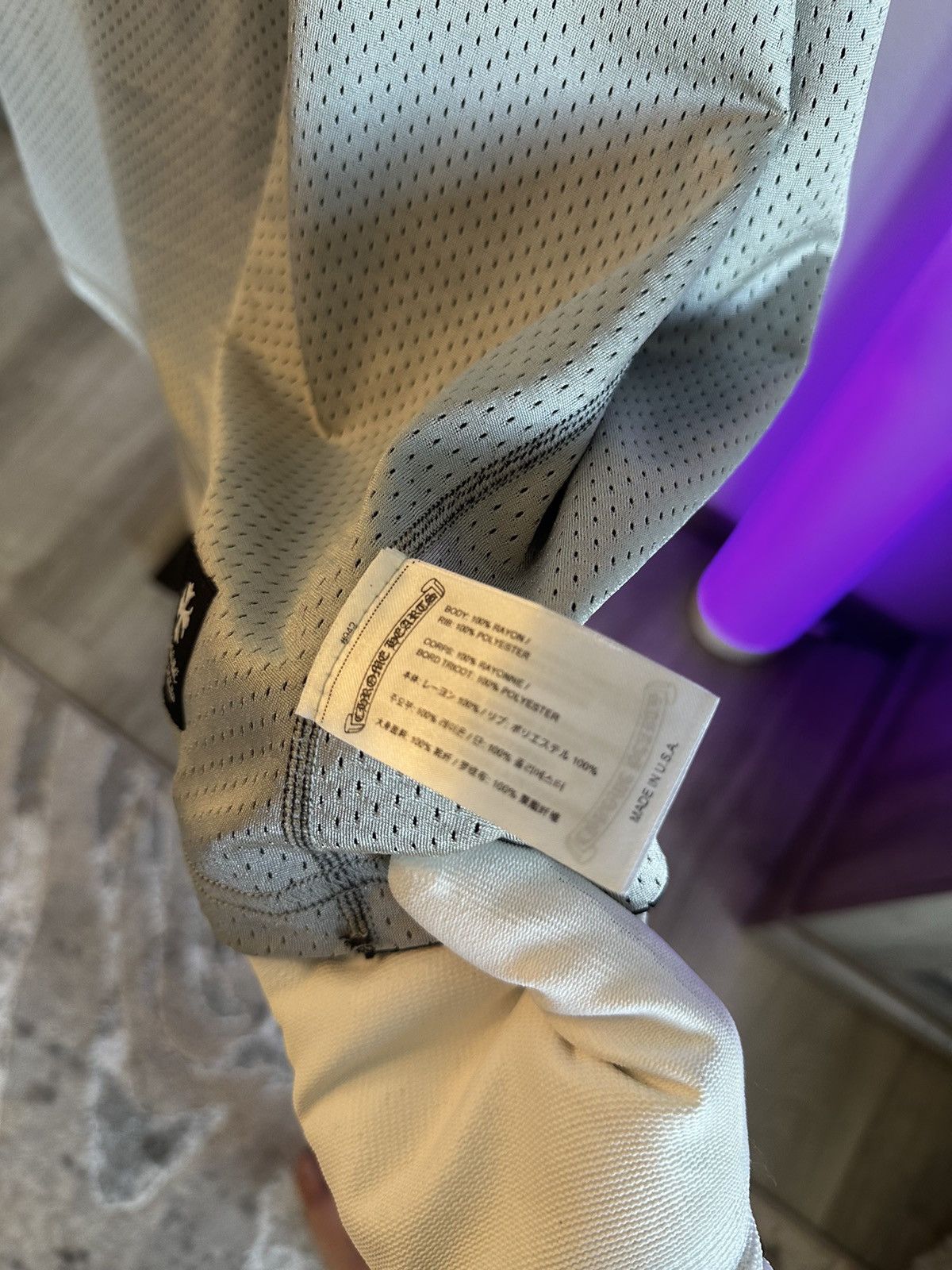 Chrome Hearts Chrome Hearts Reversible Sleeveless Mesh Jersey Size US L / EU 52-54 / 3 - 11 Thumbnail