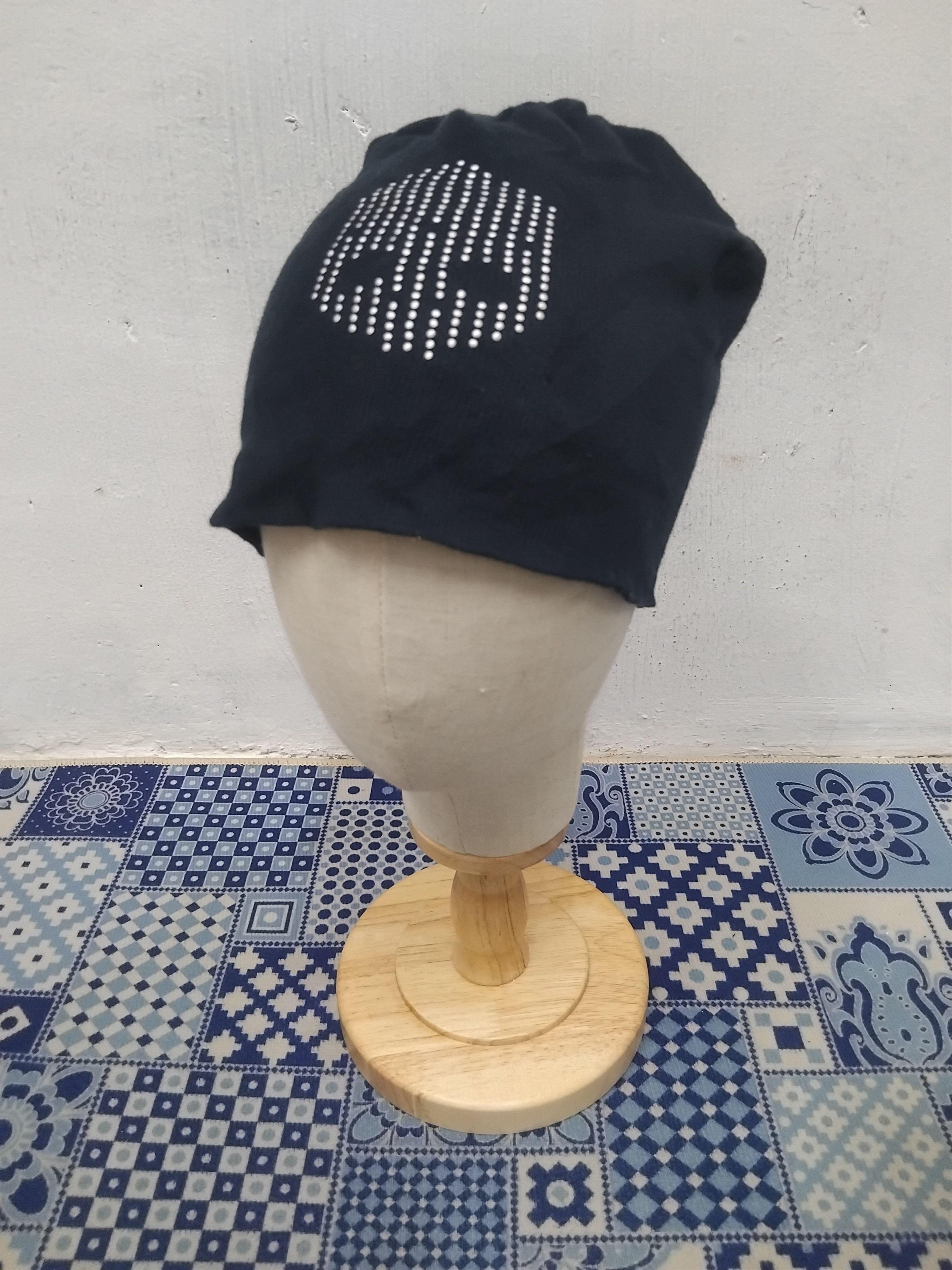 Japanese Brand 💥A-G skull black colour beanie Size ONE SIZE - 1 Thumbnail
