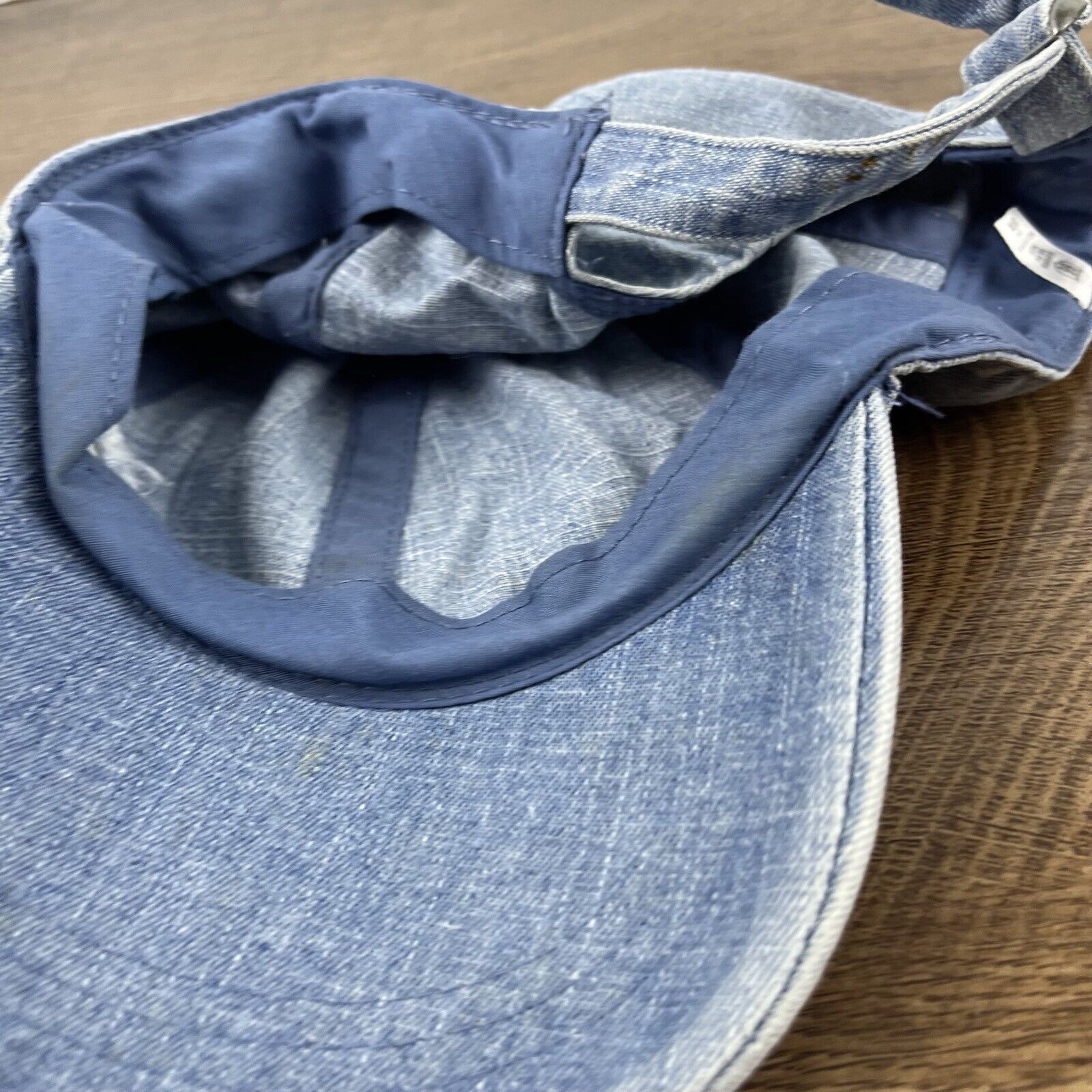 Other Light Blue Jean Hat Blue Cap Adjustable Blue Adult Size Hat Size ONE SIZE - 13 Thumbnail