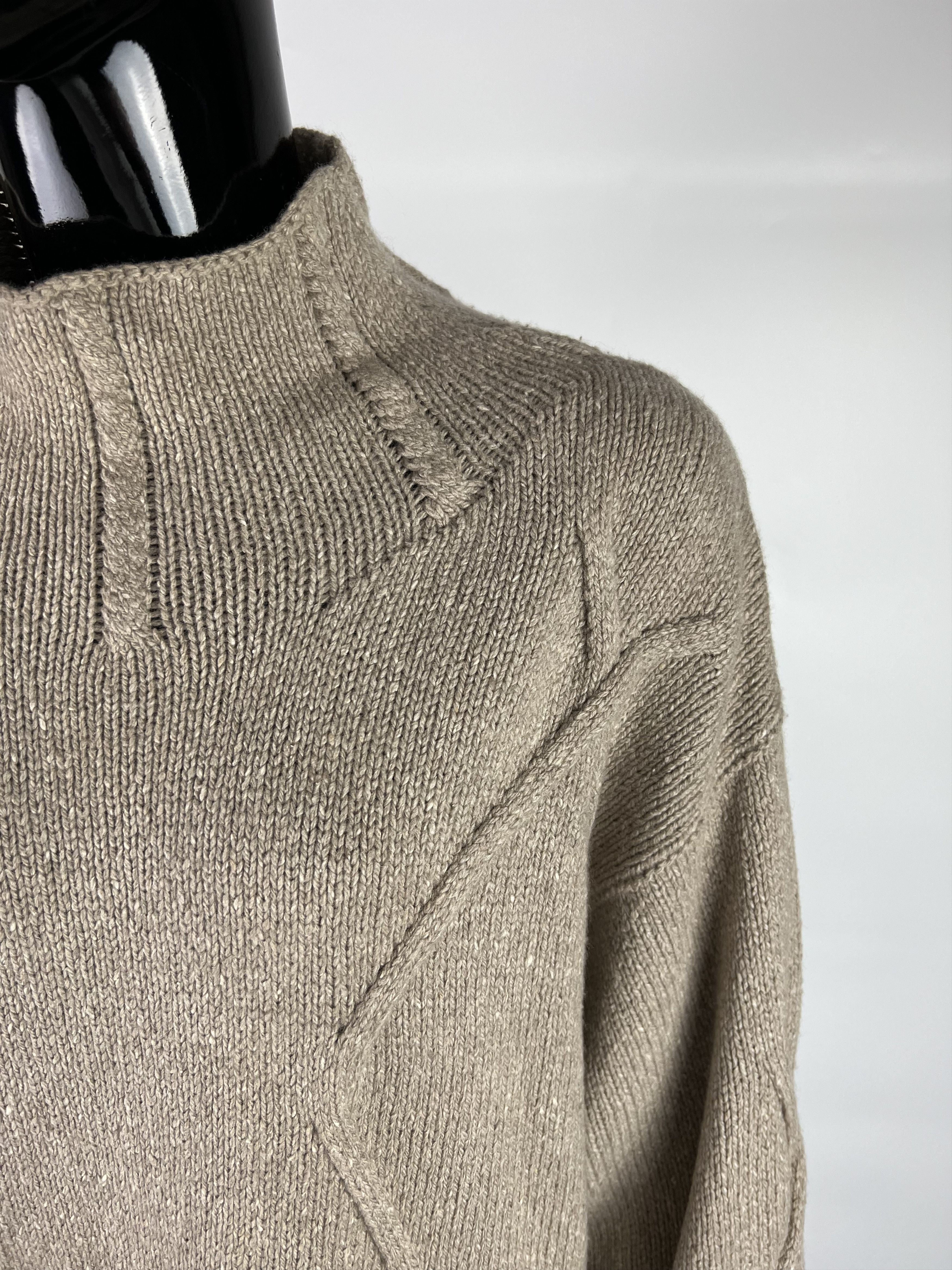 Brunello Cucinelli Brunello Cucinelli Rare VTG Wool Cashmere Silk Knit Sweater Size XL / US 12-14 / IT 48-50 - 5 Thumbnail