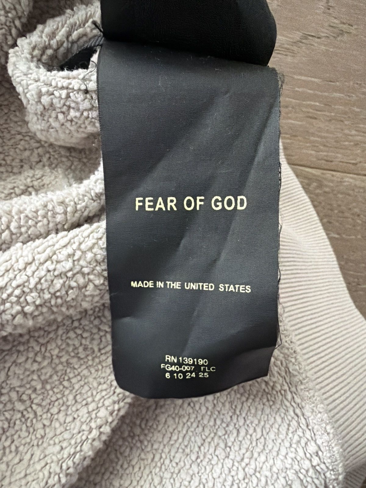Fear of God Fear of God Seventh Collection Hoodie XL Size US XL / EU 56 / 4 - 8 Thumbnail