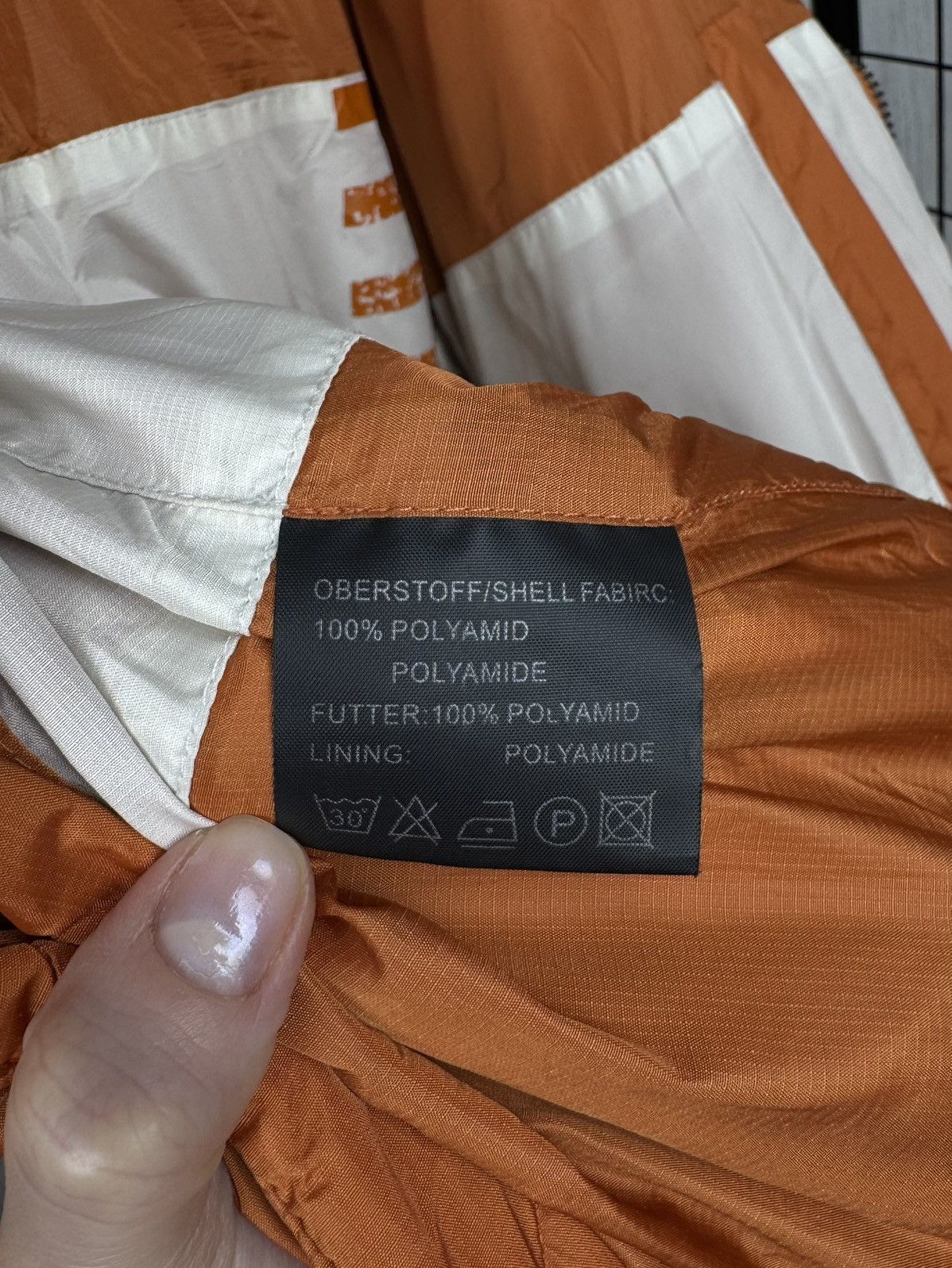 Japanese Brand Jet Set Orange quilted down puffer fur ski jacket Size US L / EU 52-54 / 3 - 13 Thumbnail