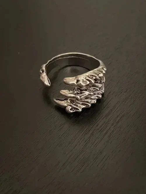 Handmade × Jewelry Dragon Claw Ring Size ONE SIZE - 3 Thumbnail