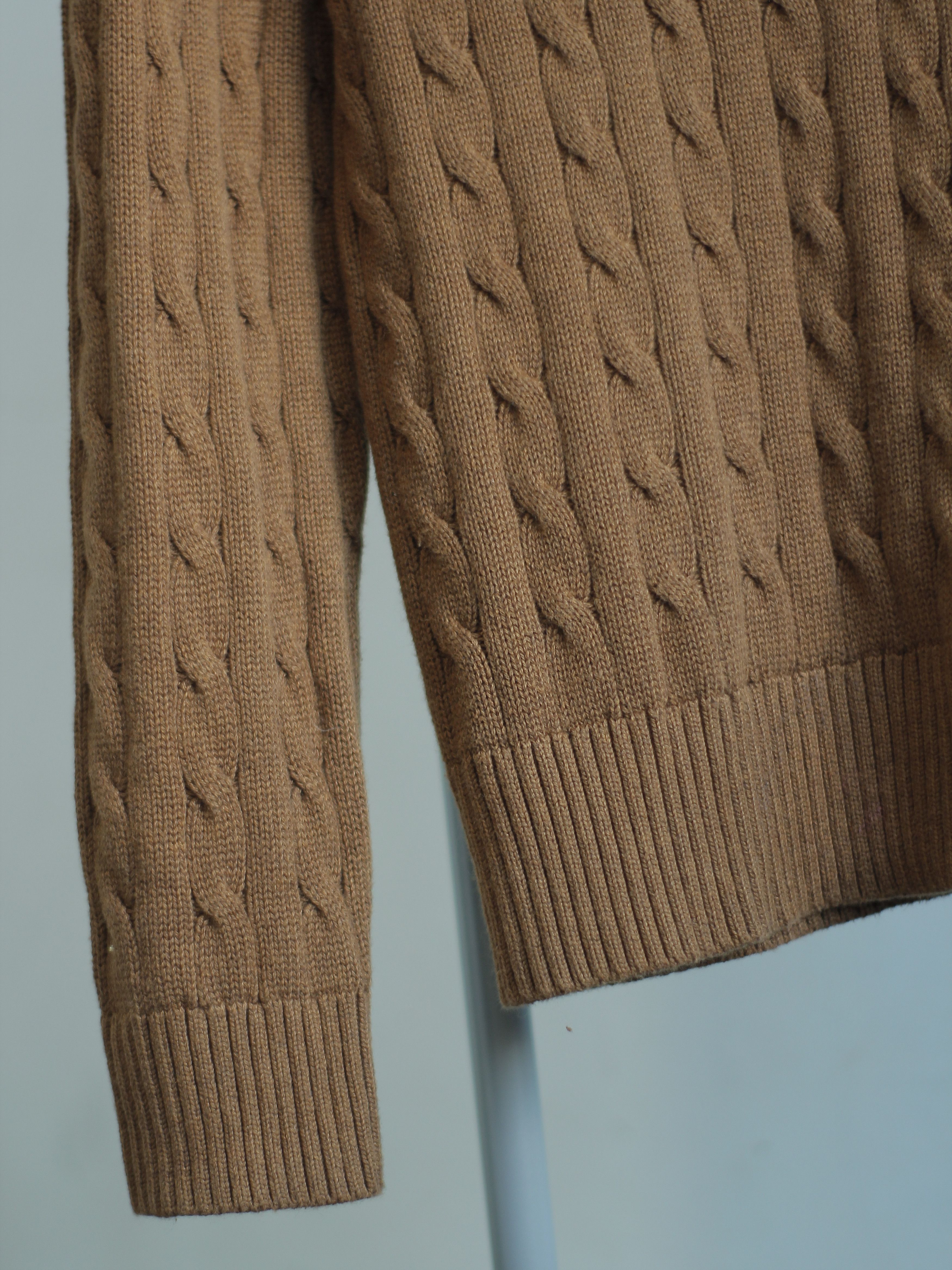 Tommy Hilfiger Tommy Hilfiger Women Sweate v neck pigtail knitting m brown Size M / US 6-8 / IT 42-44 - 5 Thumbnail