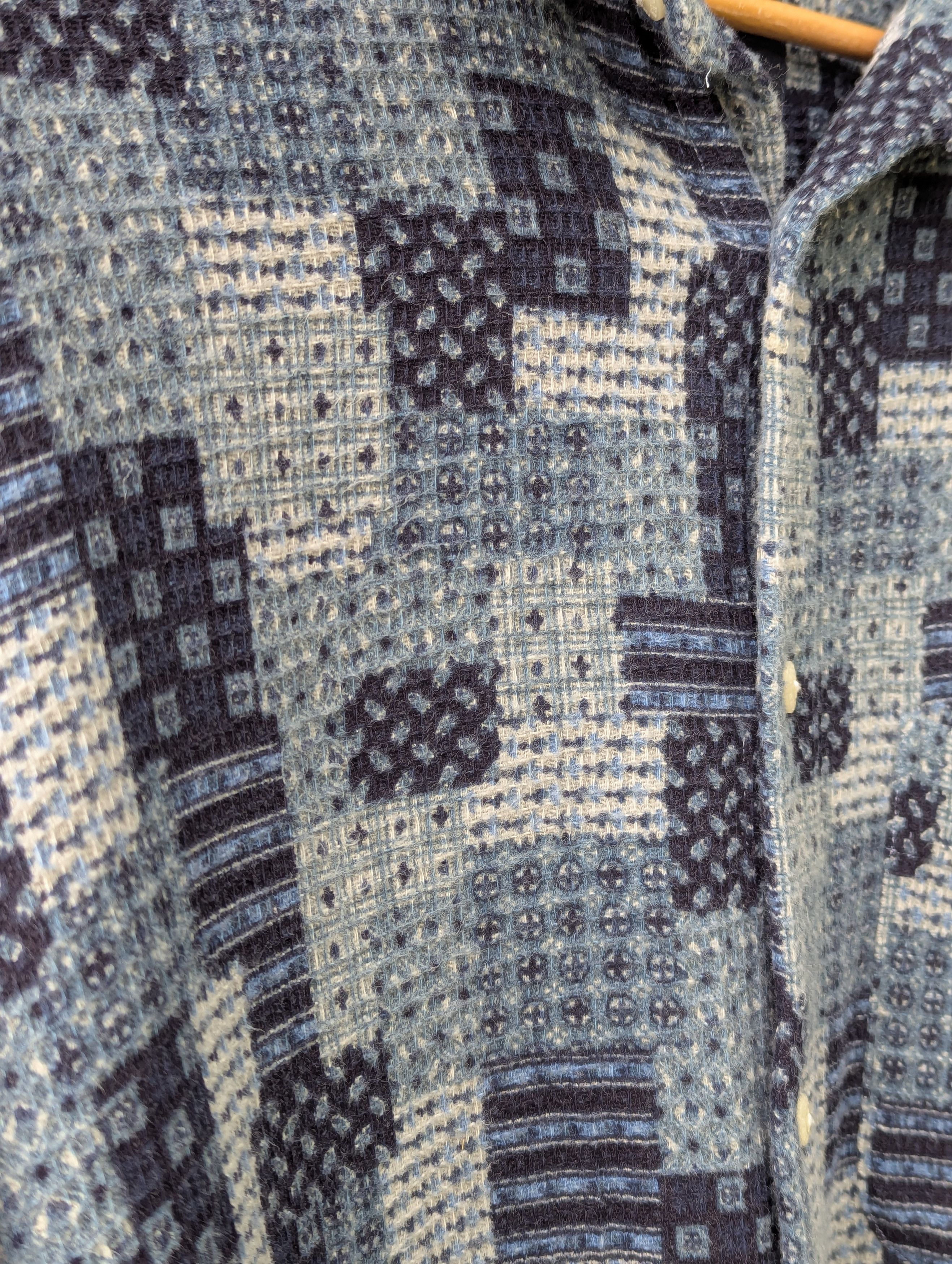 Kapital Patchwork Boro Flannel Kapital Style Western Shirt Size US L / EU 52-54 / 3 - 8 Thumbnail