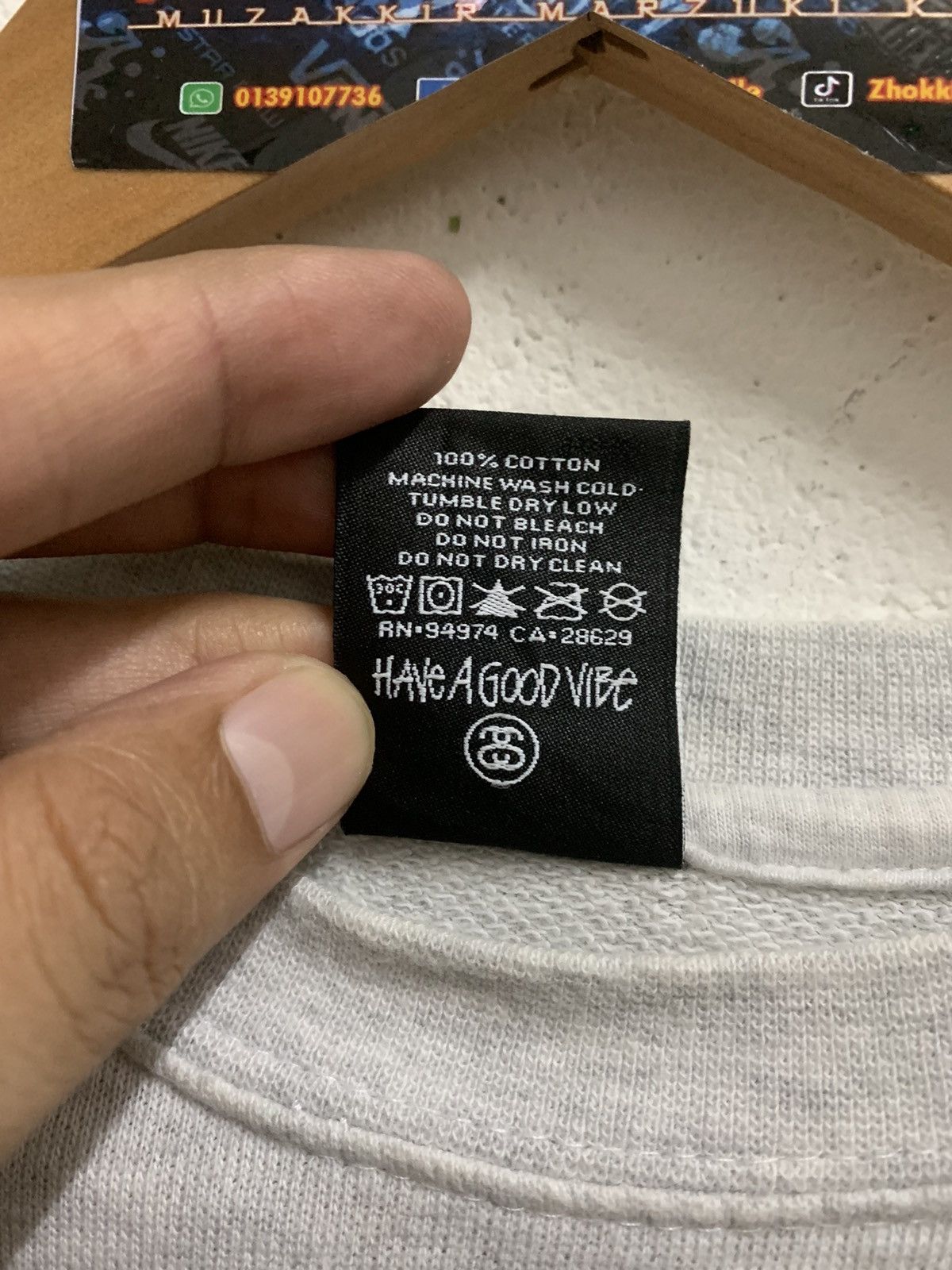 Japanese Brand Vintage Stussy S Big Logo Sweatshirt Size US M / EU 48-50 / 2 - 8 Thumbnail