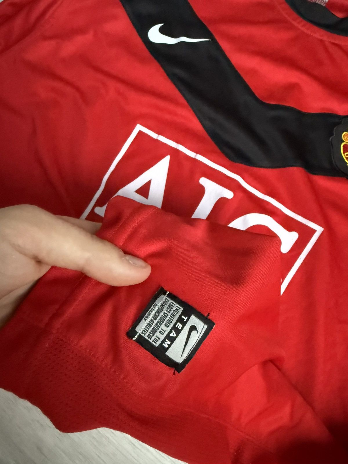 Vintage Vintage 7 Oven soccer jersey Nike jersey Manchester United Size US XL / EU 56 / 4 - 5 Thumbnail