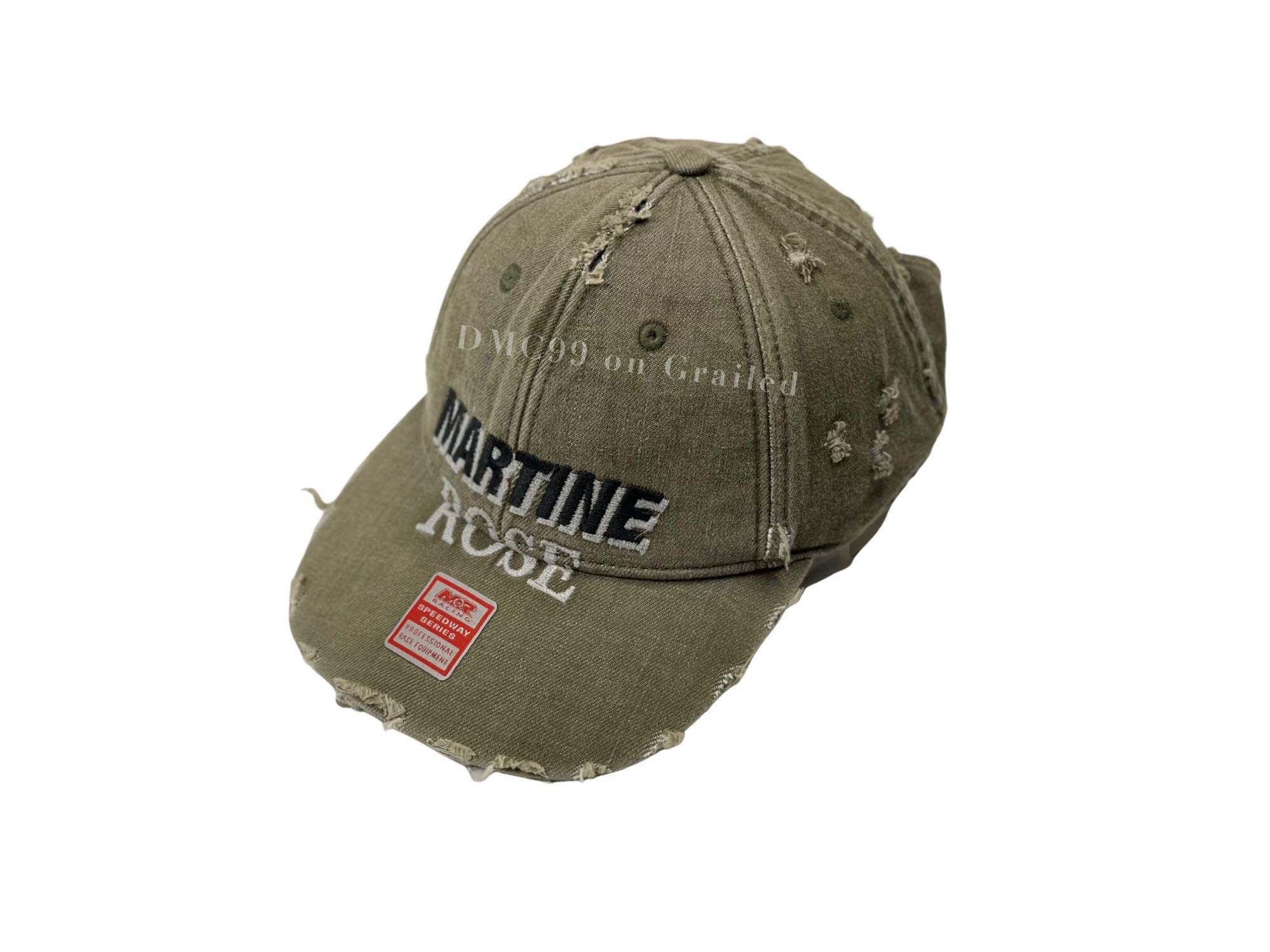 Martine Rose Martine Rose Distressed Barnsley Trucker Cap | Grailed