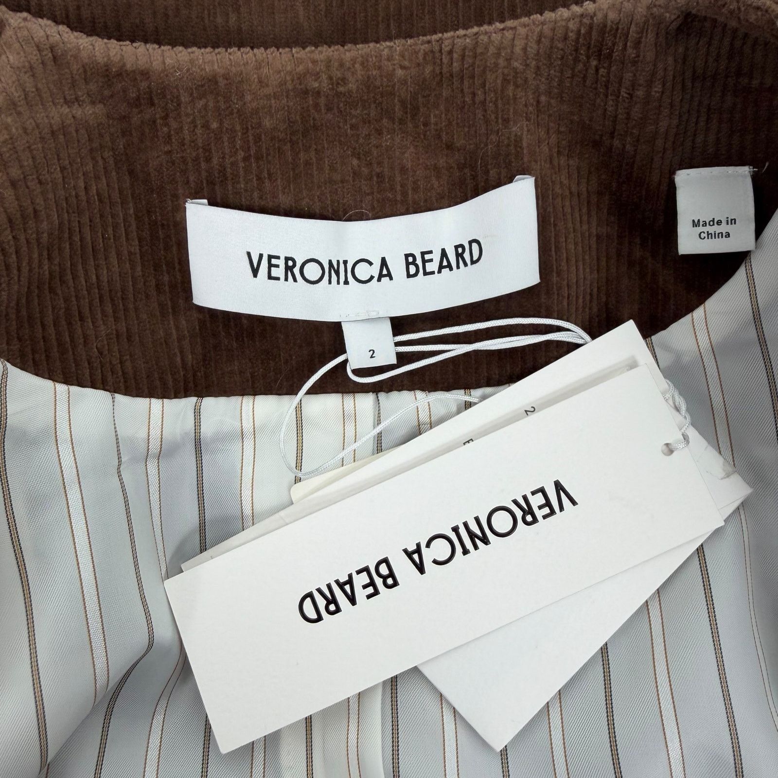 Veronica Beard Veronica Beard Bentley Double Breasted Corduroy Jacket 2 Size XS / US 0-2 / IT 36-38 - 10 Thumbnail