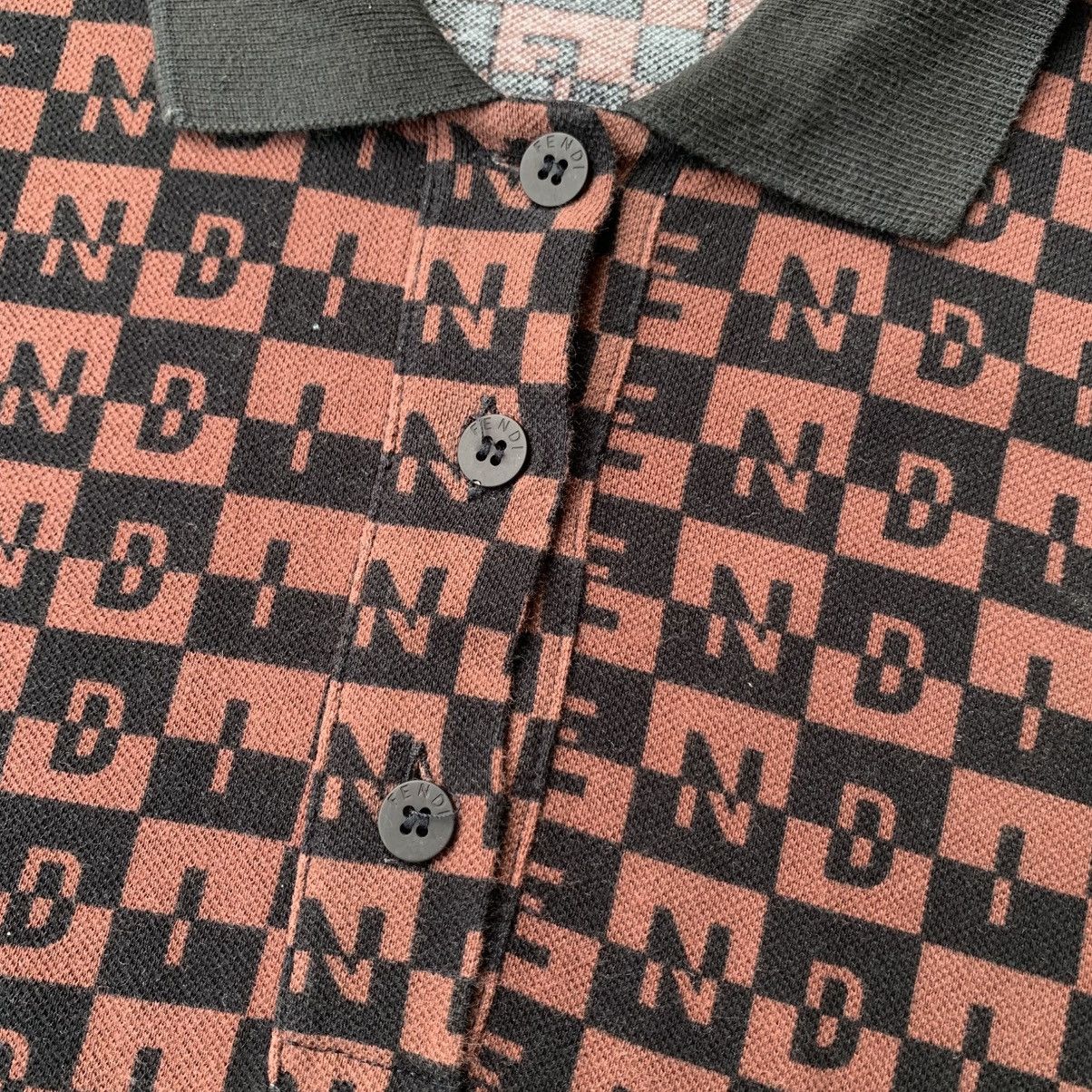Fendi Fendi monogram Polo Tee Size US M / EU 48-50 / 2 - 6 Thumbnail