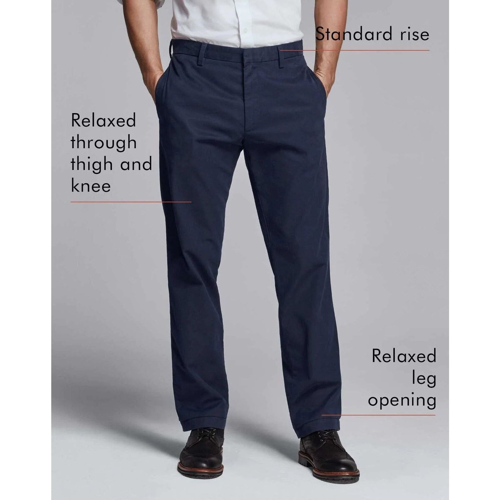 Banana Republic Banana Republic Gavin Chino Pants Beige Khaki Mens 34x31 Size US 34 / EU 50 - 8 Thumbnail
