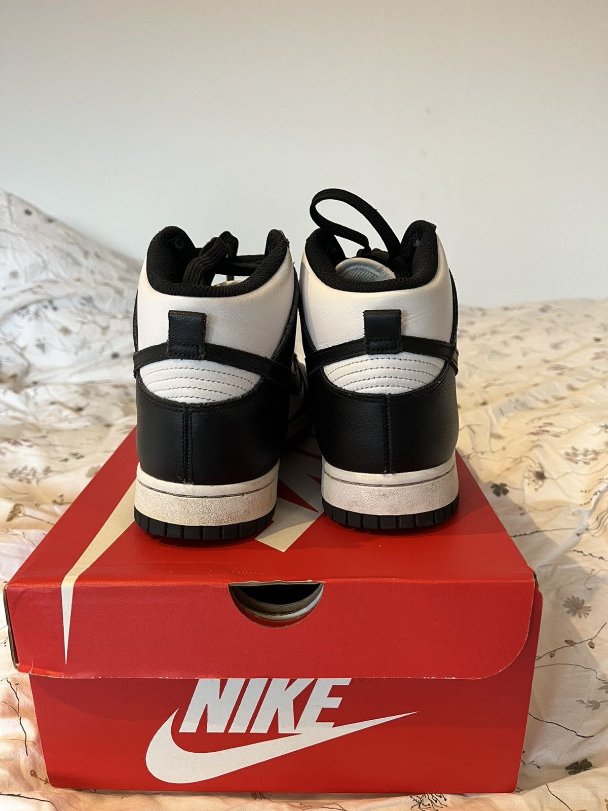 Nike Nike dunk high panda🐼 Size US 8 / IT 38 - 2 Thumbnail