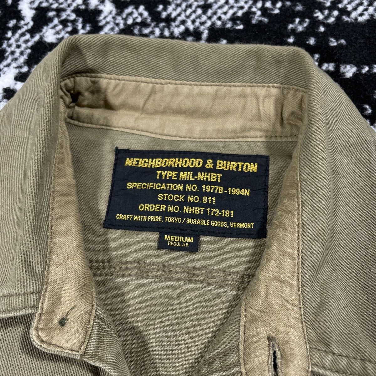 Neighborhood NEIGHBORHOOD X BURTON TACTICAL SHIRT LS Size US M / EU 48-50 / 2 - 5 Thumbnail