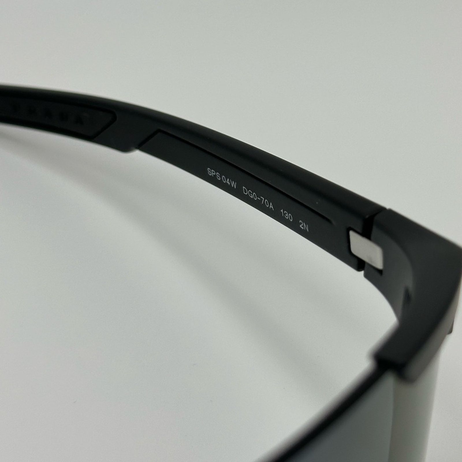 Prada PRADA Linea Rossa PS04WS DG070A Black Rubber/Dark BlueMirror Size ONE SIZE - 7 Thumbnail