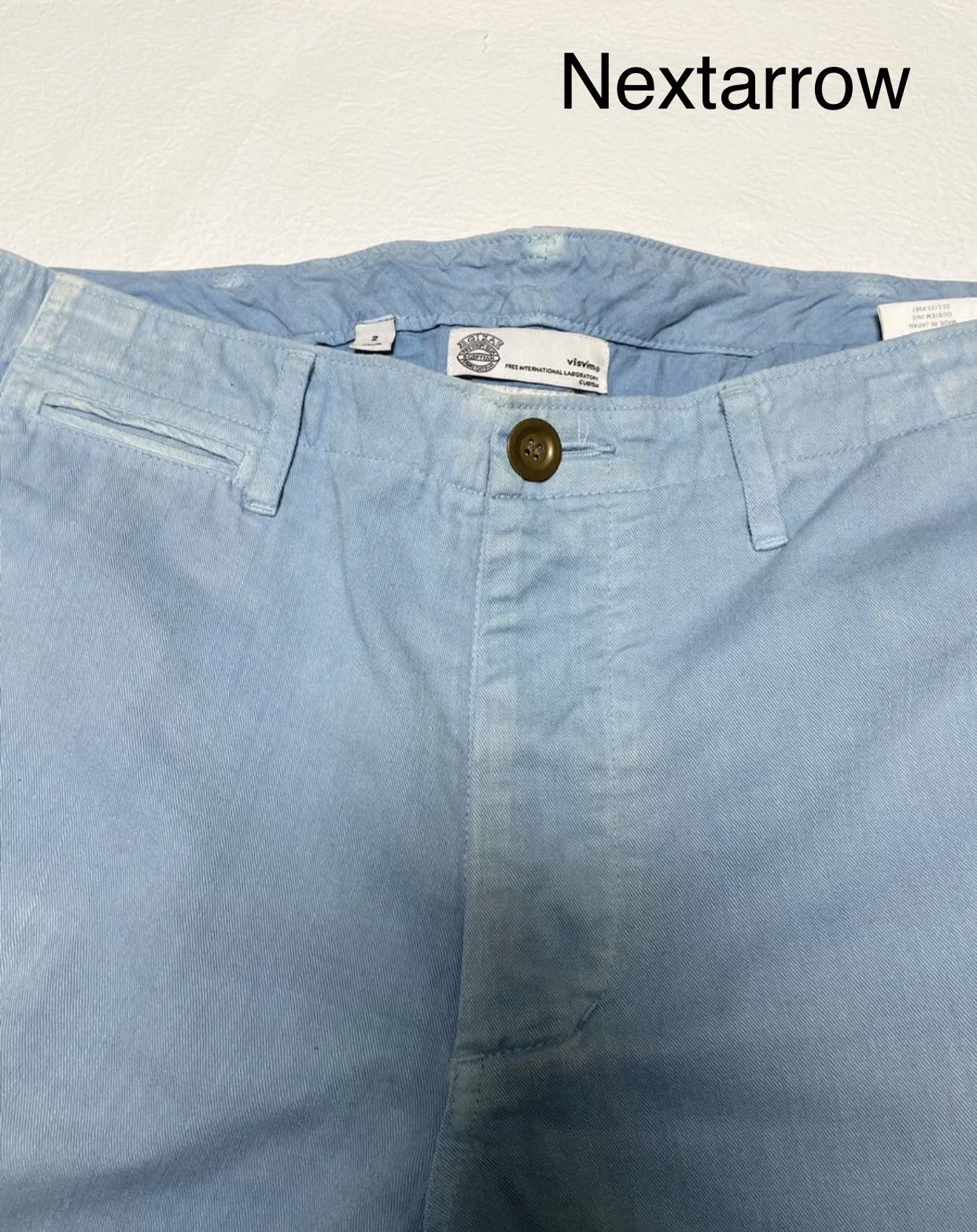 Visvim VISVIM GIZA HIGH WATER N.D Natural Dyeing Casual Pants Size US 32 / EU 48 - 2 Thumbnail
