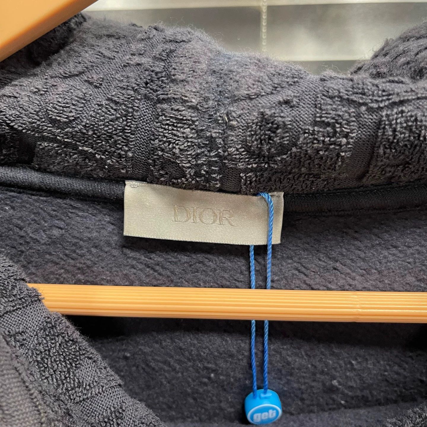Dior Dior Oblique Allover Print Towel Hoodie S 95 New Size US S / EU 44-46 / 1 - 3 Thumbnail