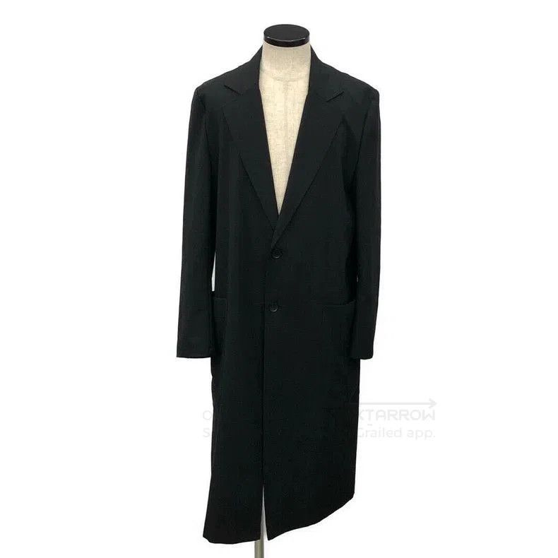 Yohji Yamamoto Yohji Yamamoto Wool Blend Long Coat Size US M / EU 48-50 / 2 - 1 Thumbnail