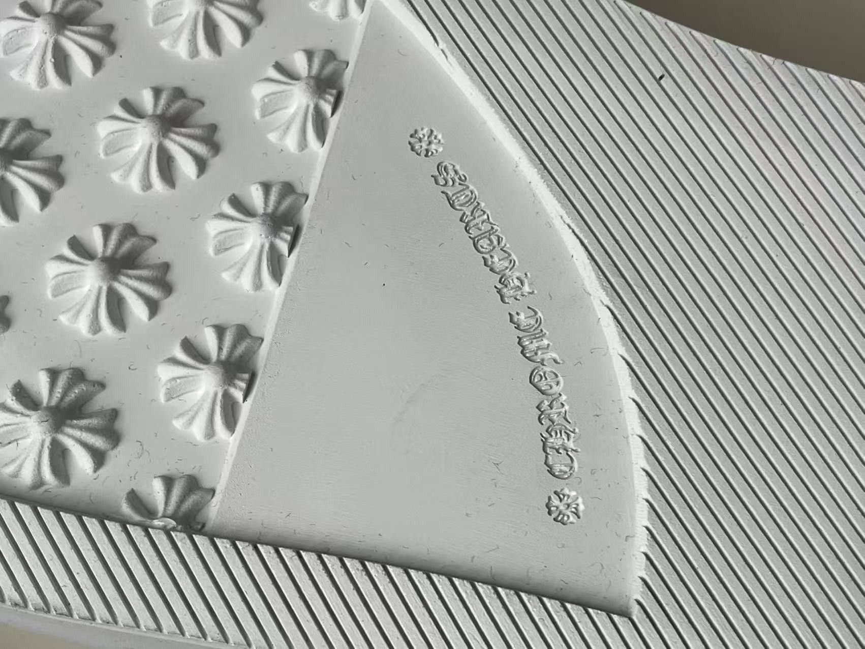 Chrome Hearts Chrome Hearts Silver Dagger Leather Slip-On Sneaker Size US 12 / EU 45 - 9 Thumbnail