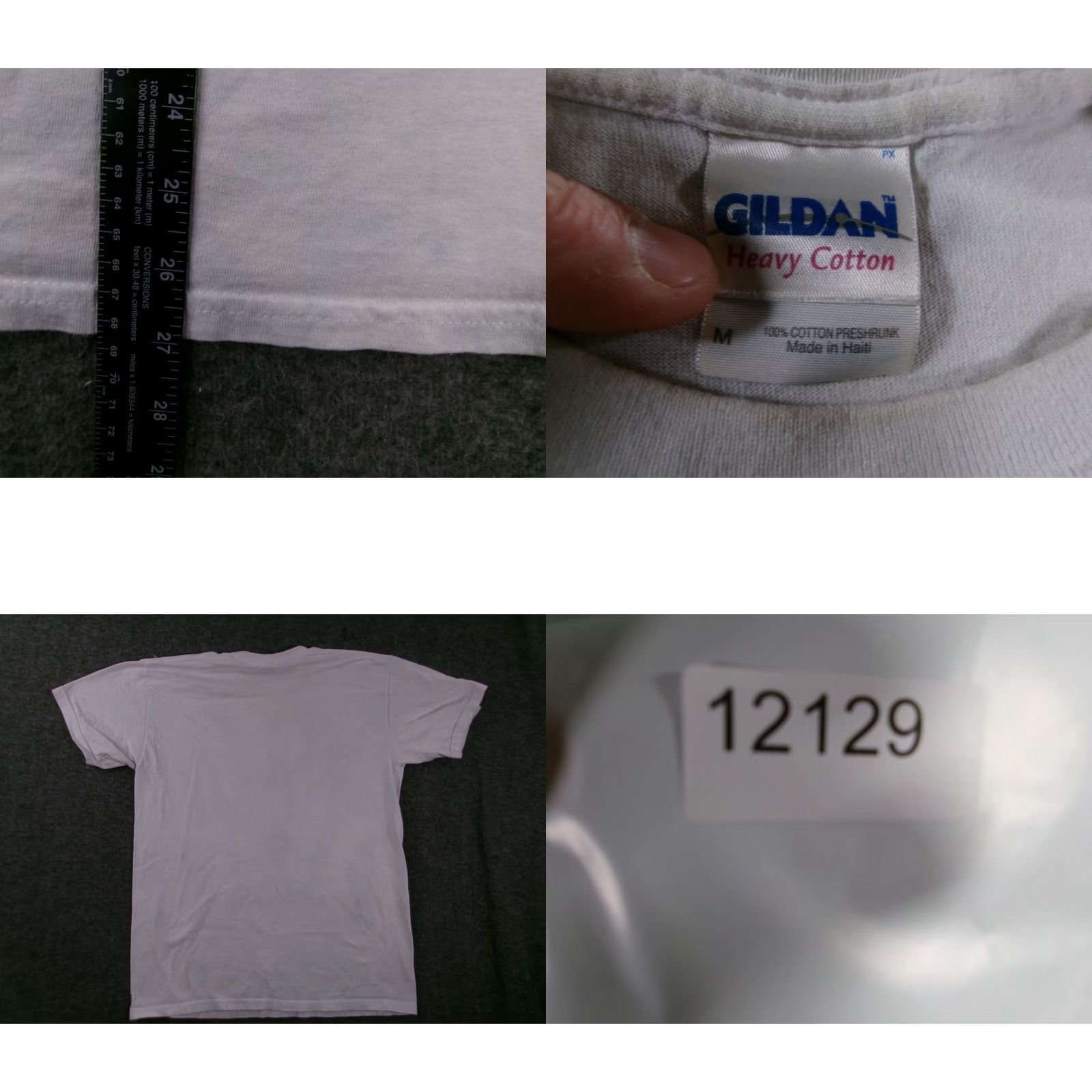 Gildan VINTAGE Gildan UMass Shirt Men Medium White Graphic Print 2009 Classic Crew Neck Mens Size US M / EU 48-50 / 2 - 8 Thumbnail