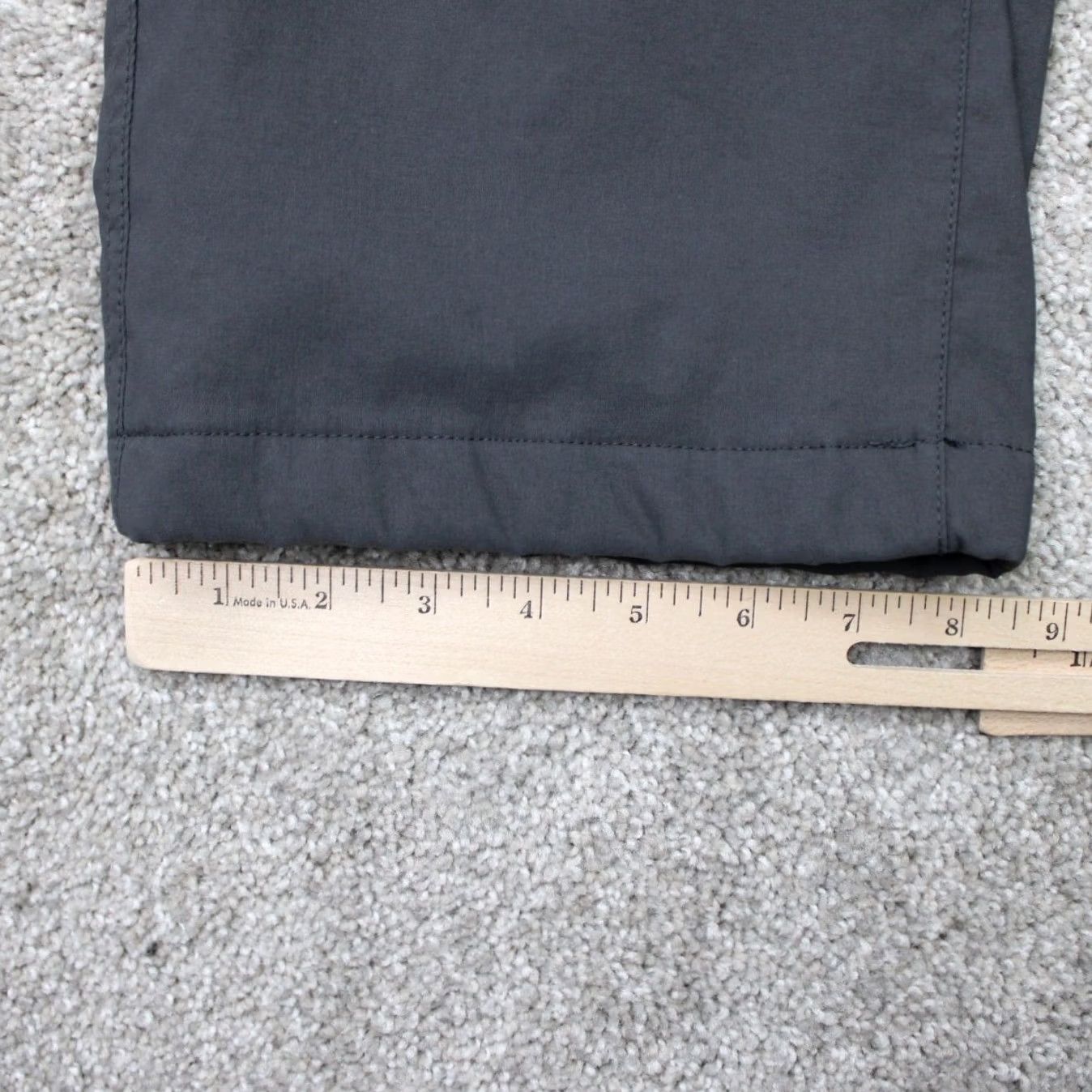Eddie Bauer Eddie Bauer Pants Men 40x30 Gray Fleece Lined Tech Nylon Stretch Cargo Pocket Slim Straight 5-Pocket Size US 40 / EU 56 - 5 Thumbnail