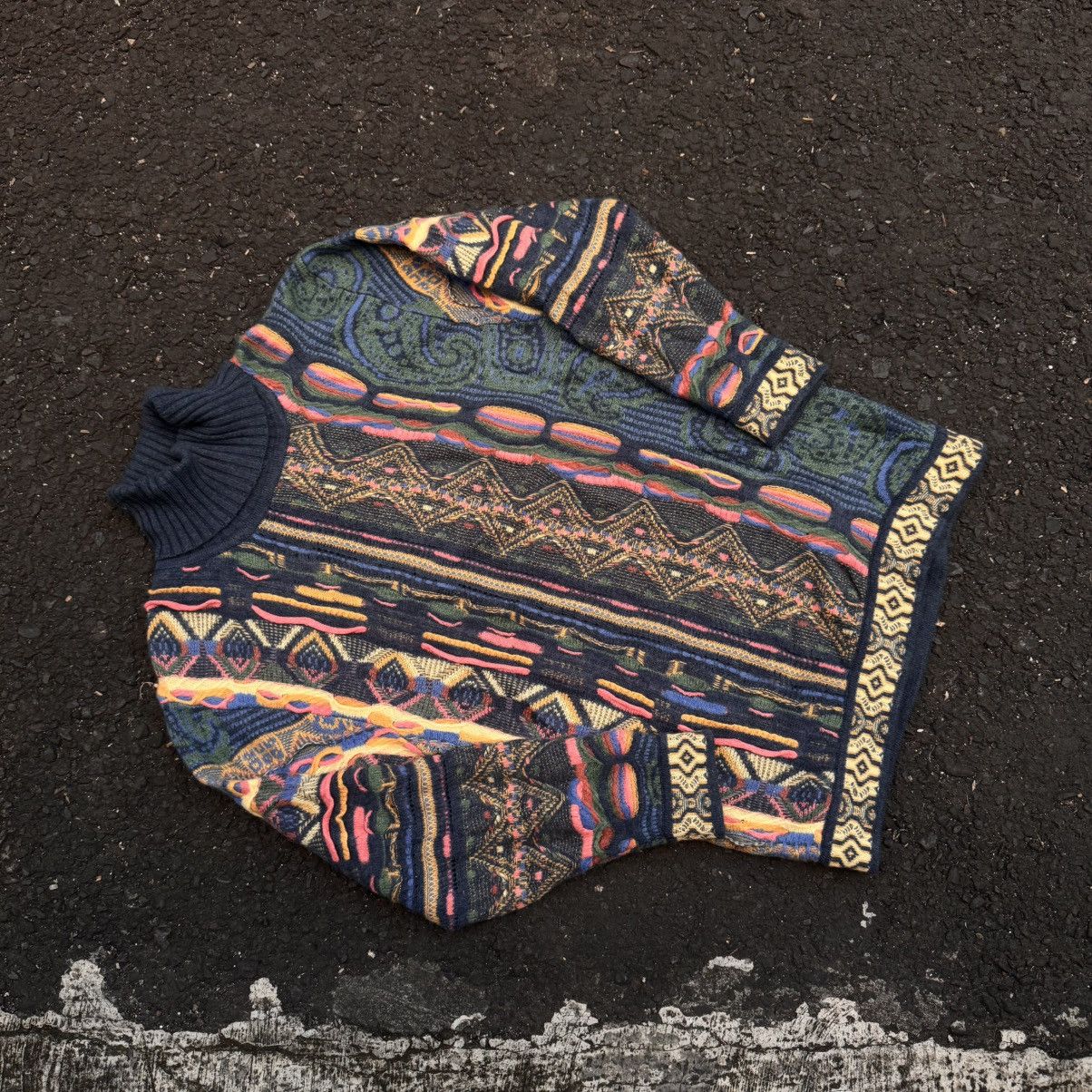 Coogi Coogi cashmere 3D sweater Size US M / EU 48-50 / 2 - 1 Thumbnail