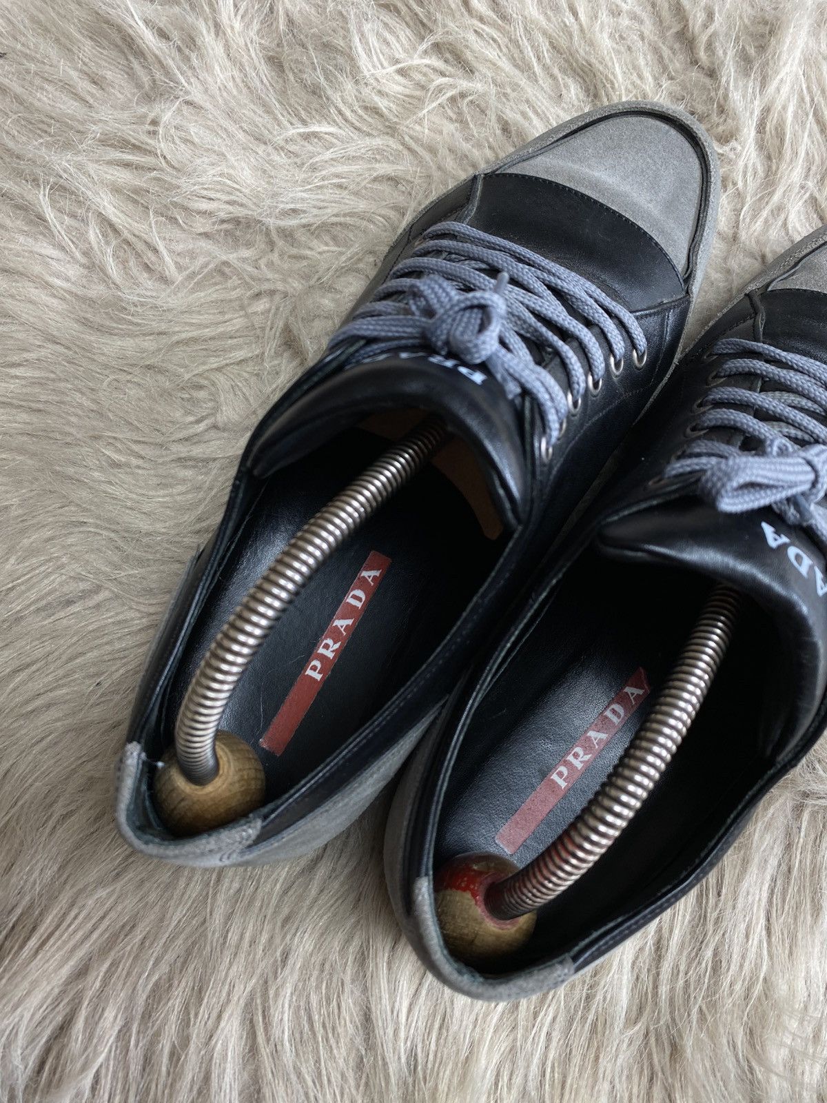 Prada Prada sneakers vintage leather size 41 Size US 8 / EU 41 - 7 Thumbnail