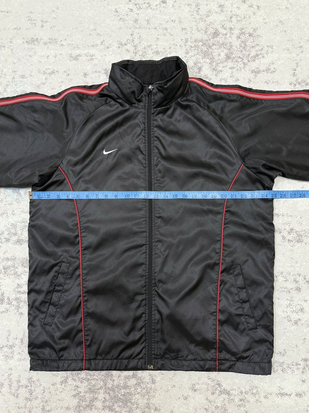 Nike Vintage Nike Swoosh Double Brested Windbreaker Jacket Size US XL / EU 56 / 4 - 13 Thumbnail