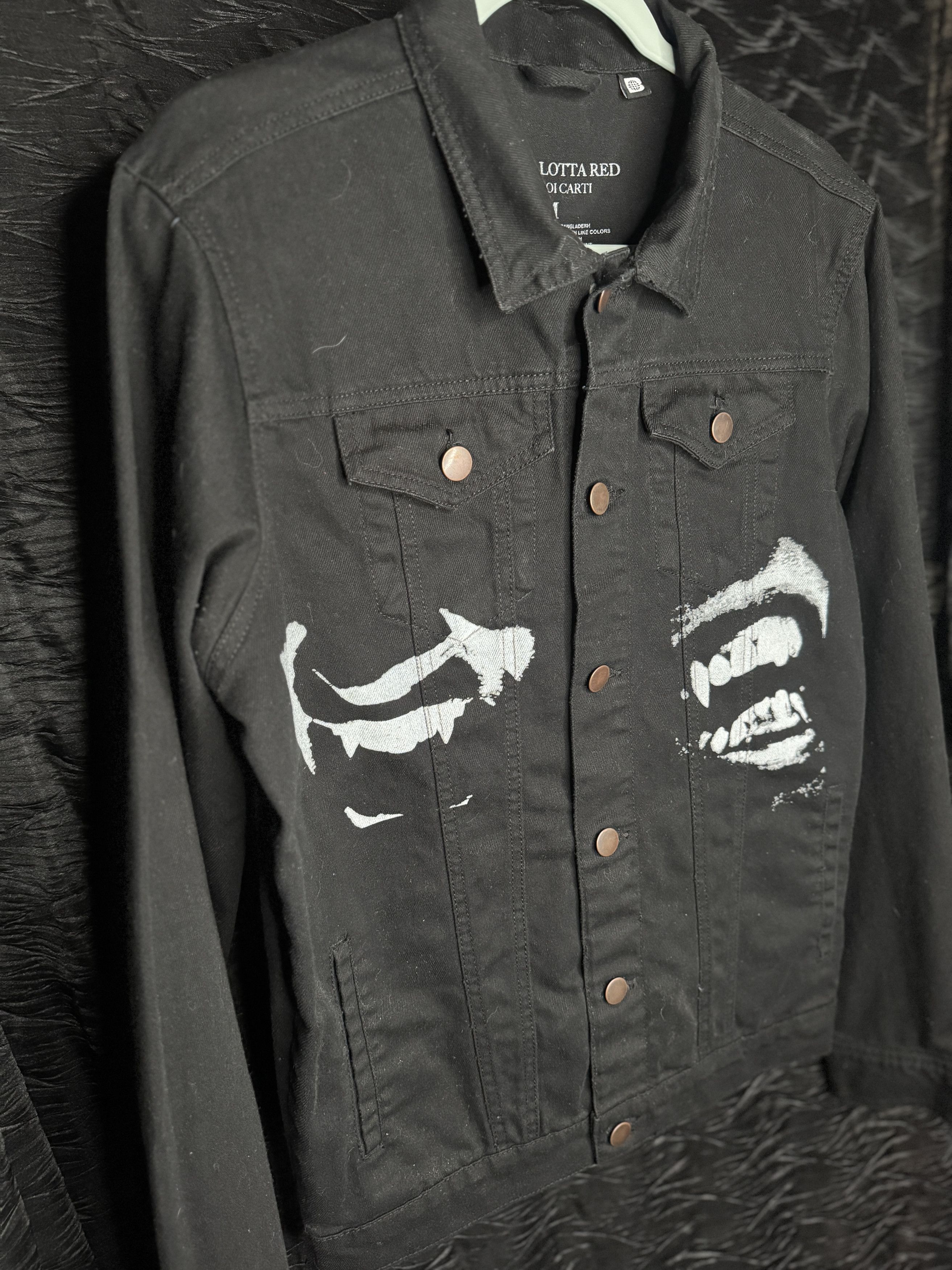 Playboi Carti Wlr denim jacket Size US M / EU 48-50 / 2 - 3 Thumbnail