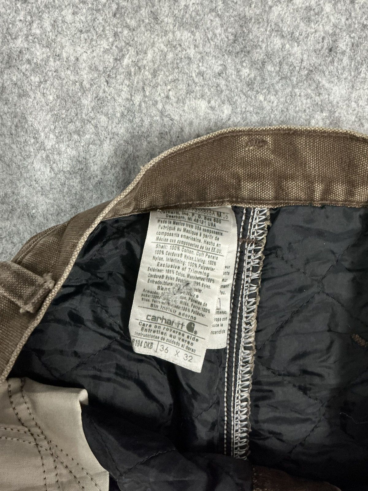 Carhartt Vintage carhartt B194 DKB double knee Size US 36 / EU 52 - 5 Thumbnail