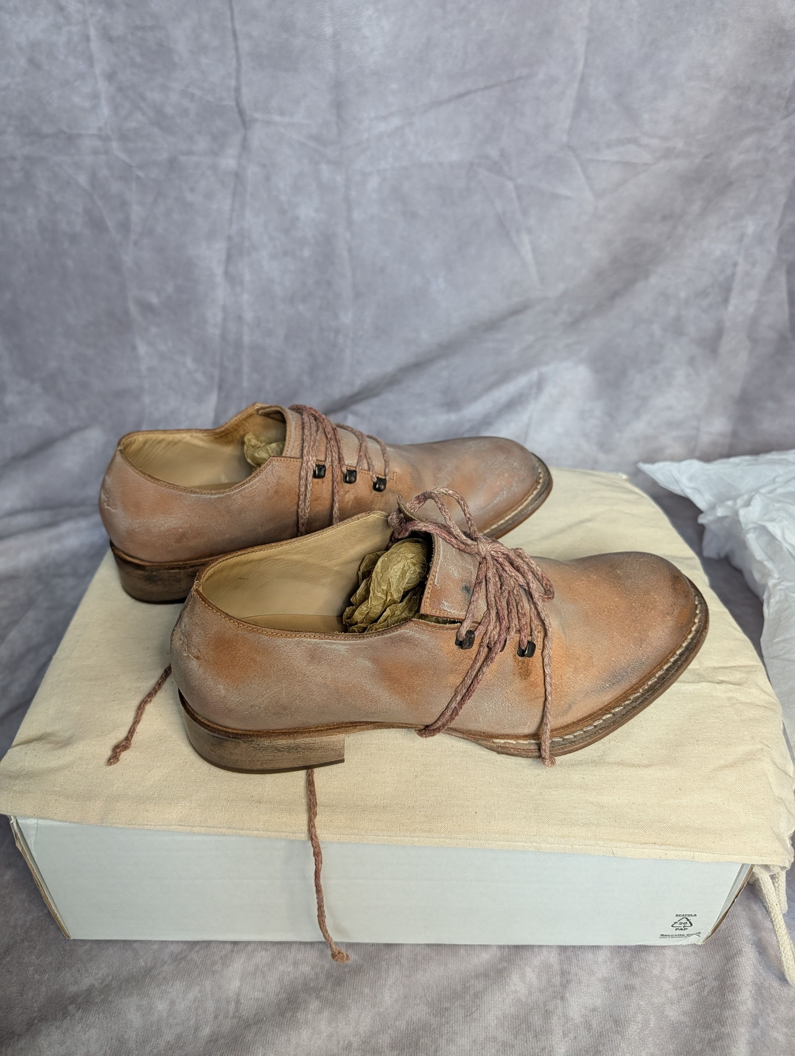 Cherevichkiotvichki Laced Slip-Ons in Reversed Horse Cordova Size US 9 / IT 39 - 4 Thumbnail